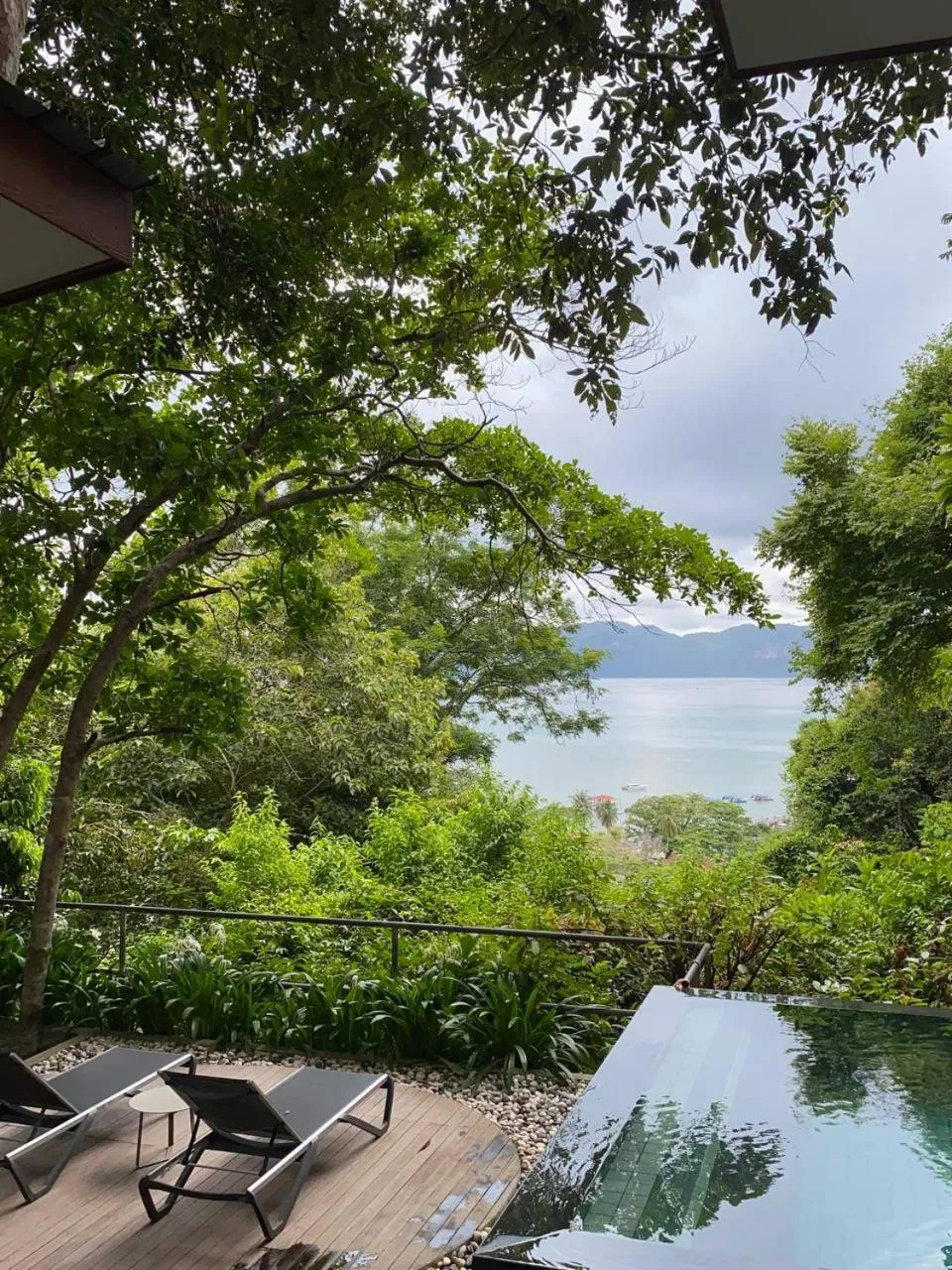 Sea view in Ambong Pool Villas - Private Pool