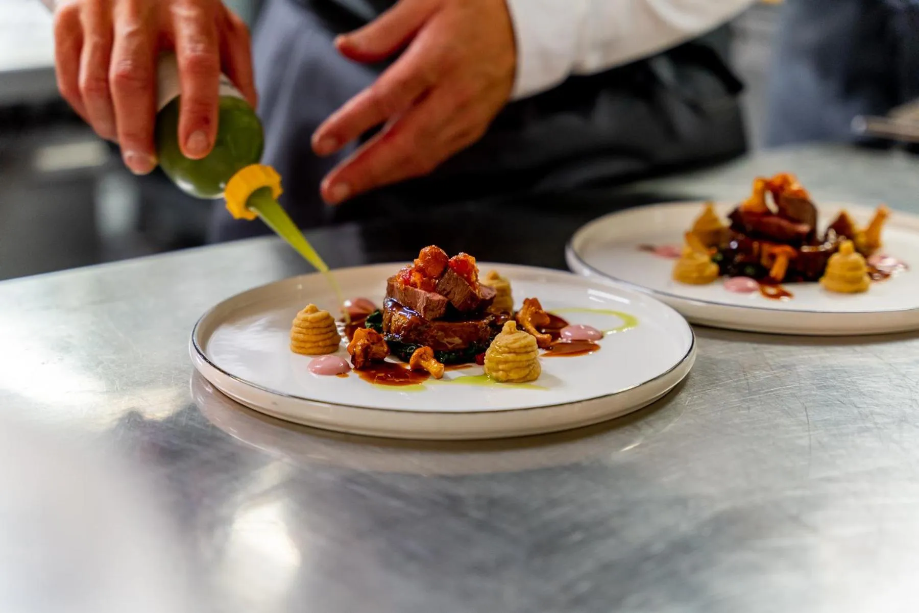 Restaurant/places to eat in Hotel Riederalm