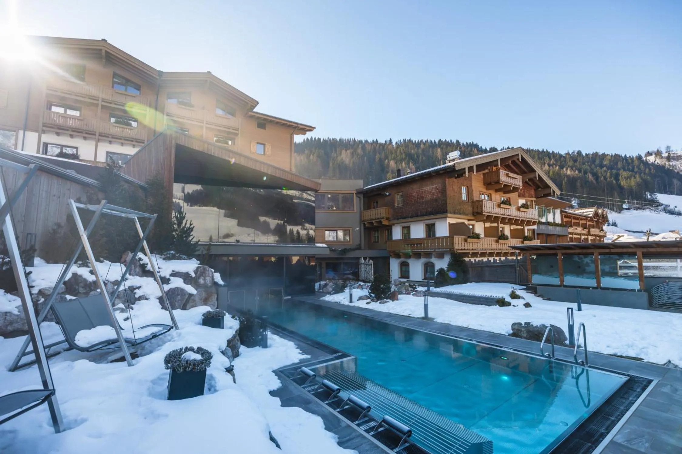 Day in Hotel Riederalm