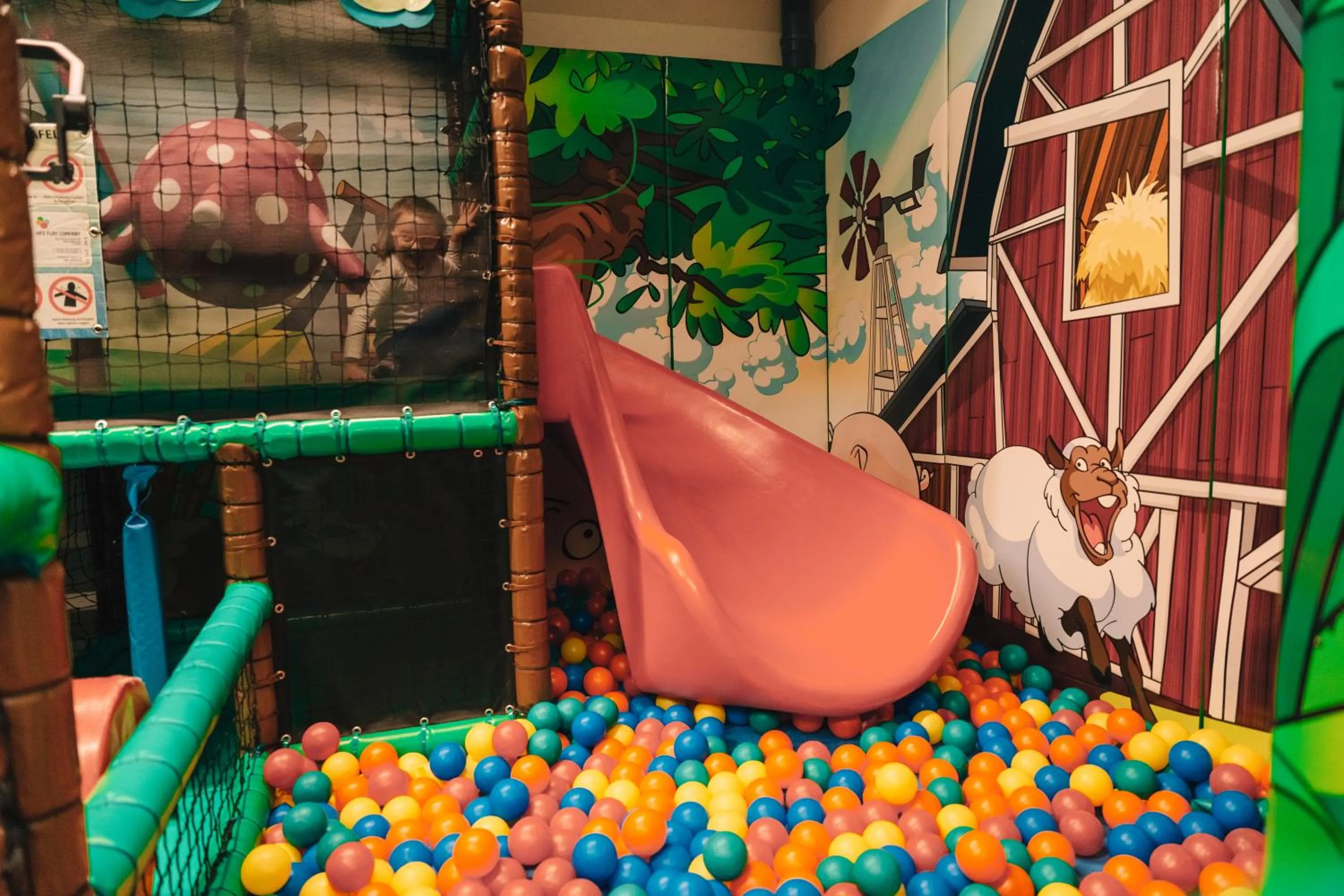 Children play ground in Hotel Riederalm