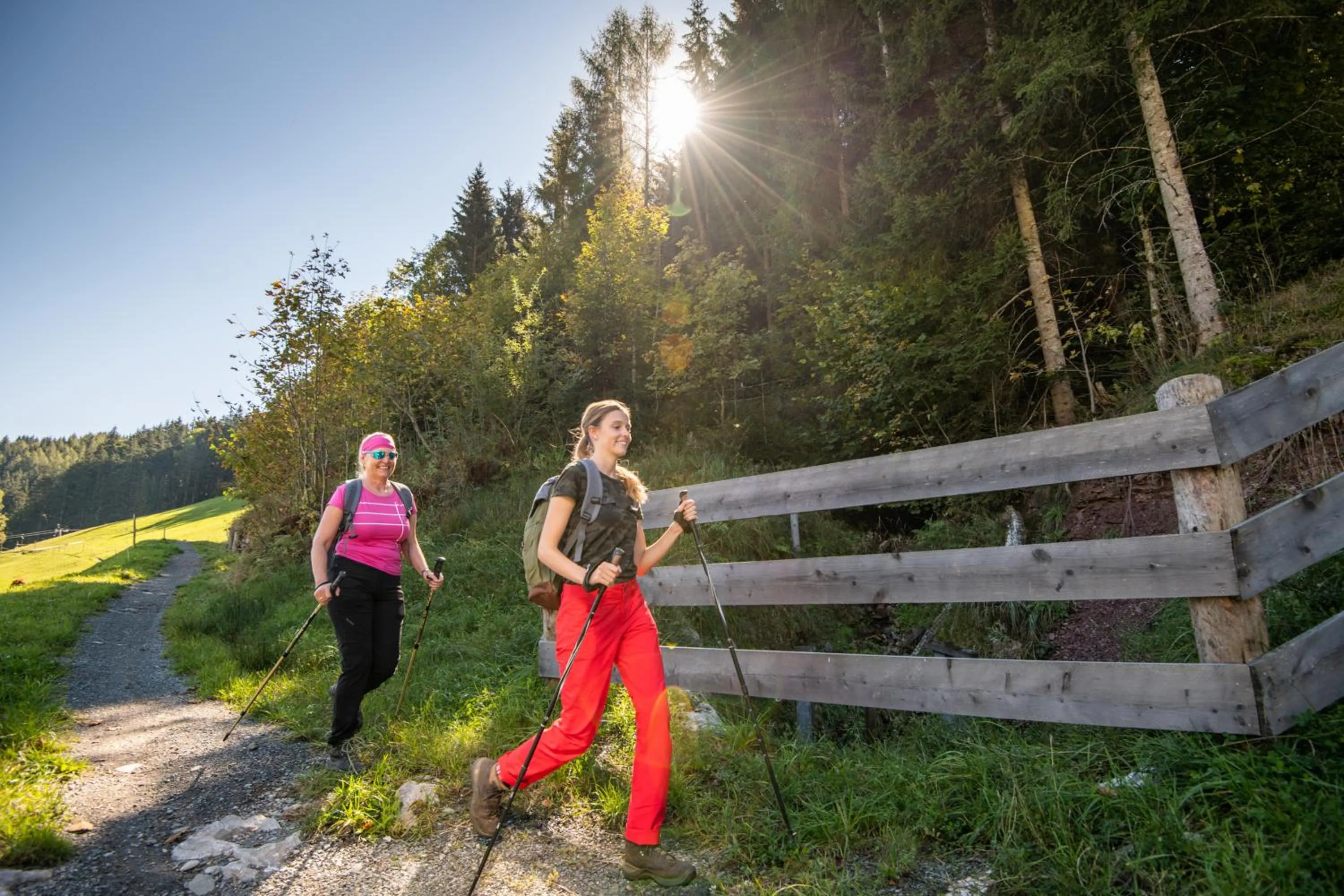 People in Hotel Riederalm
