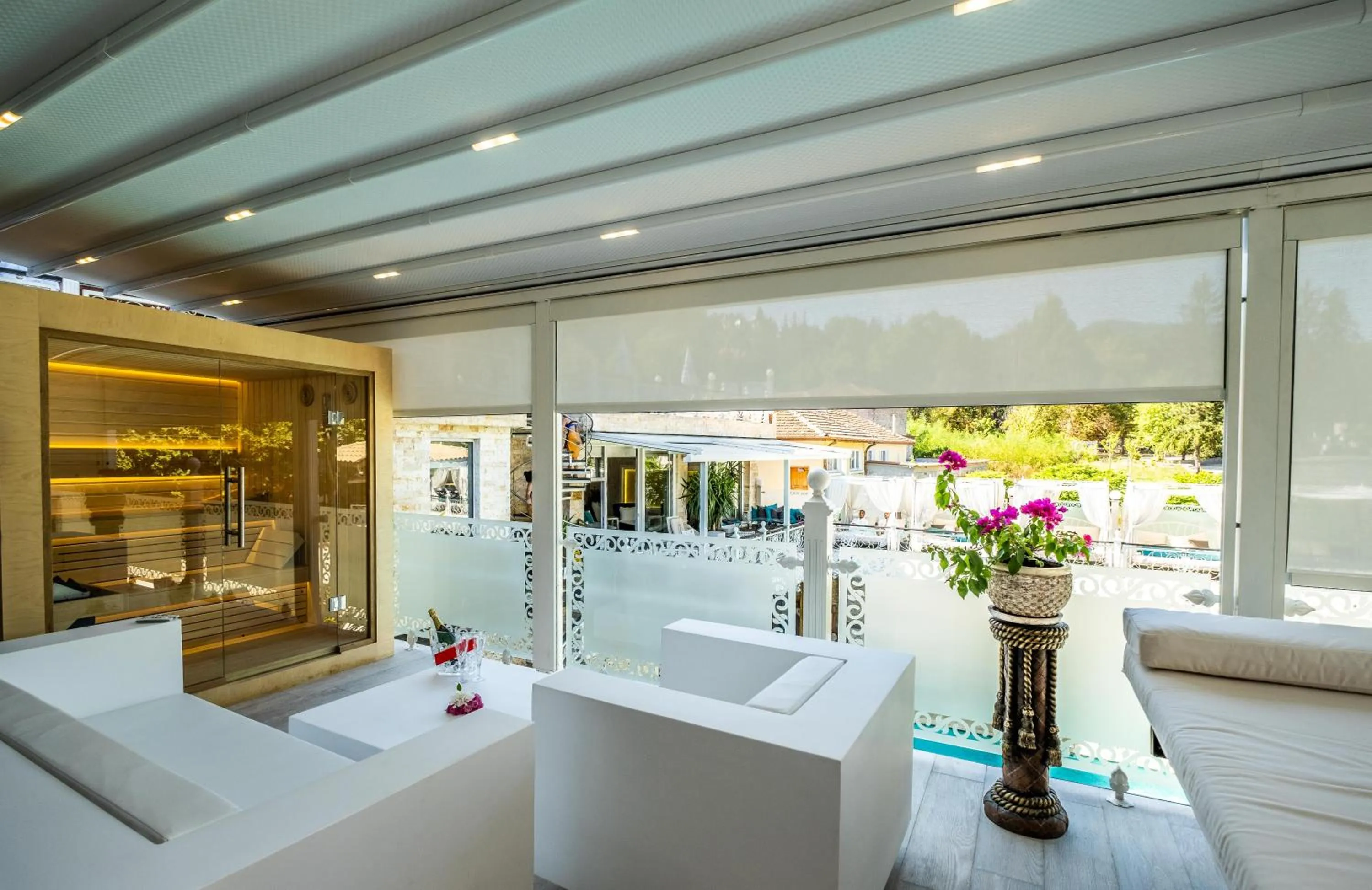 Sauna in Spa Hotel Rich