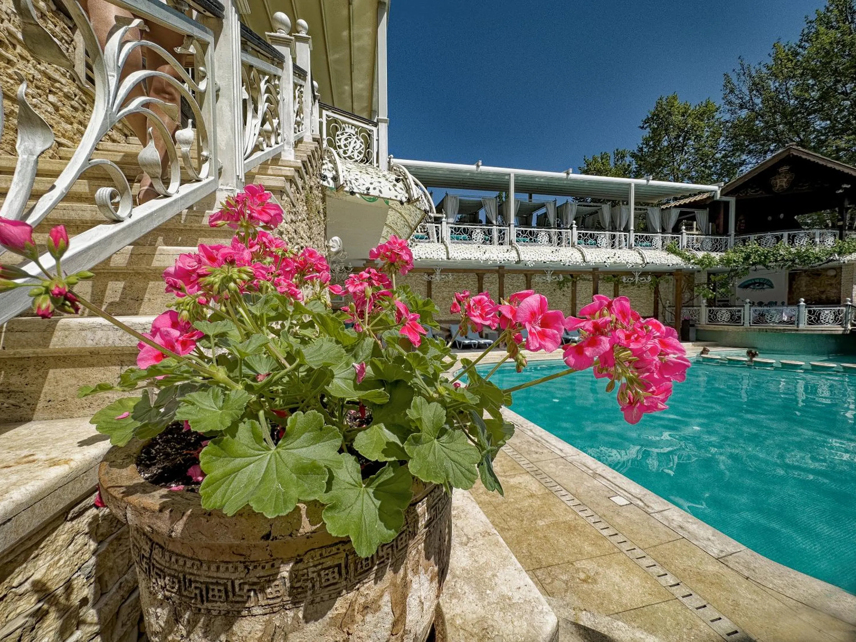 Swimming pool in Spa Hotel Rich
