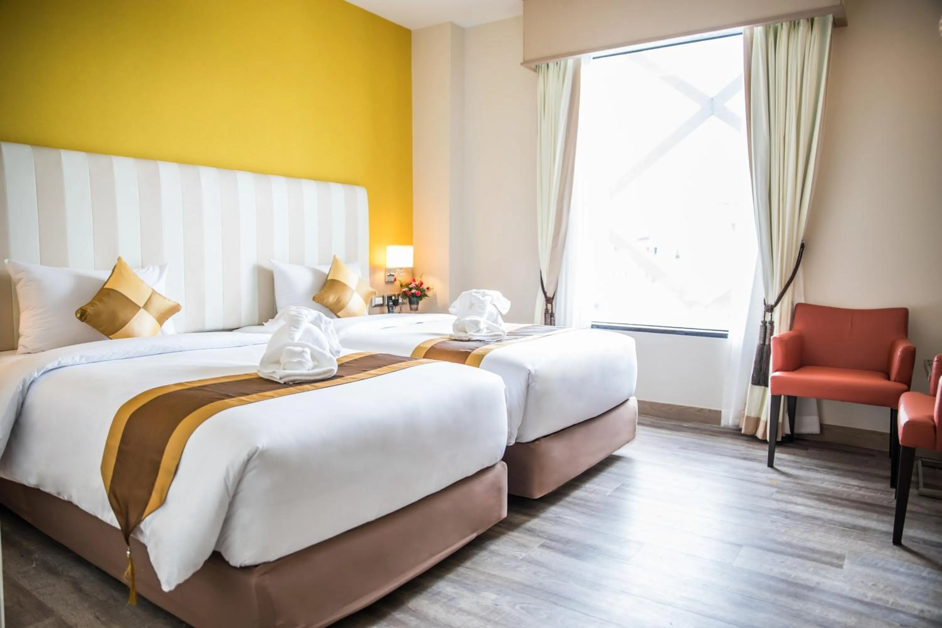 Bed in Bangkok Midtown Hotel