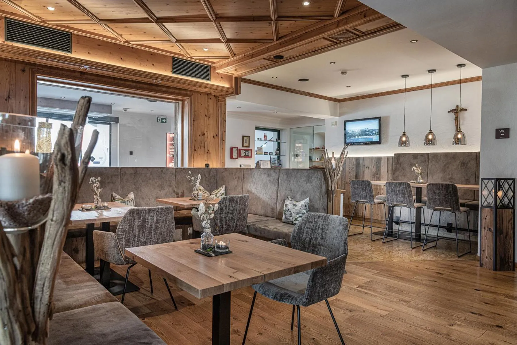 Restaurant/places to eat in Aktivhotel Gasteiner Einkehr