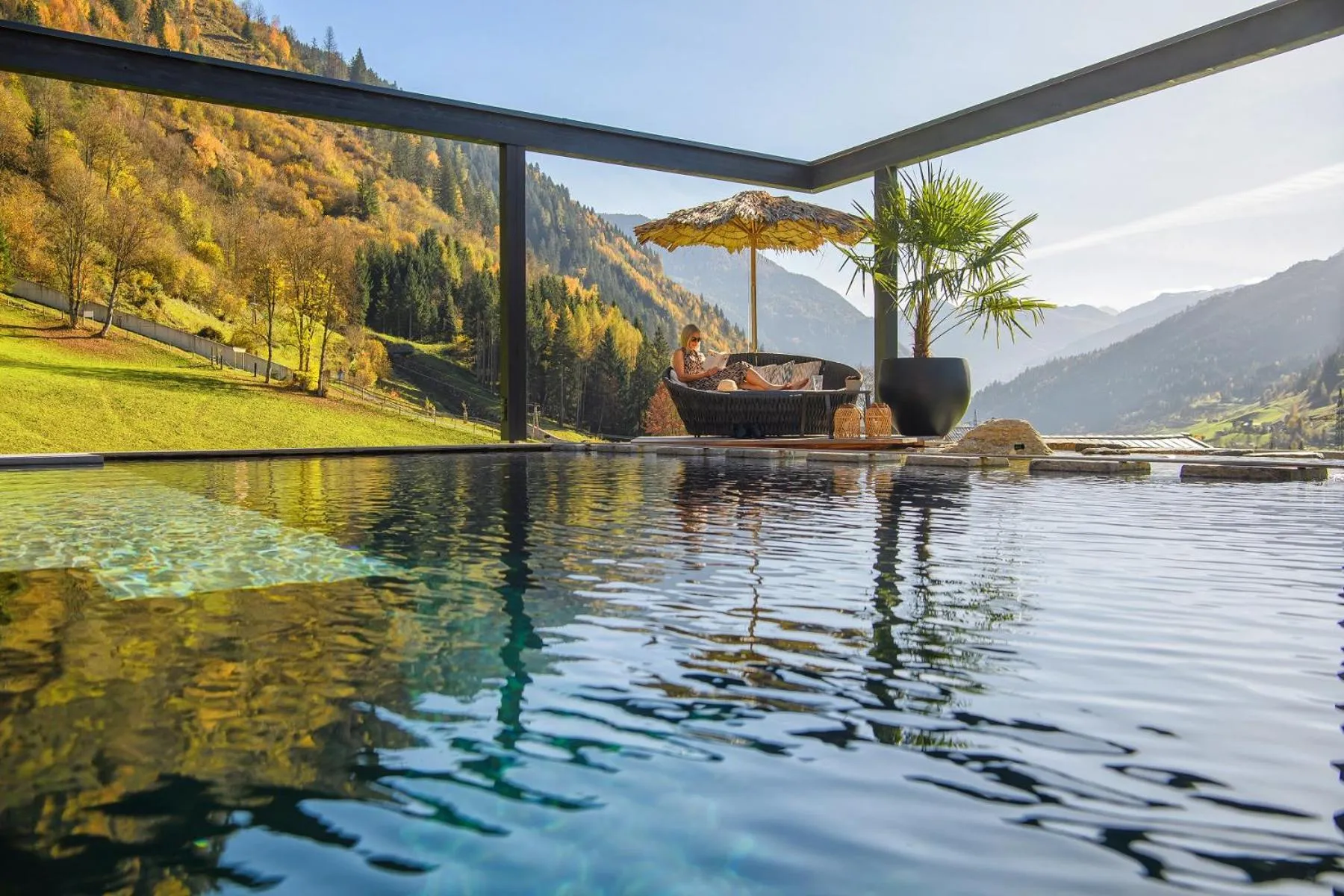 Swimming pool in Aktivhotel Gasteiner Einkehr