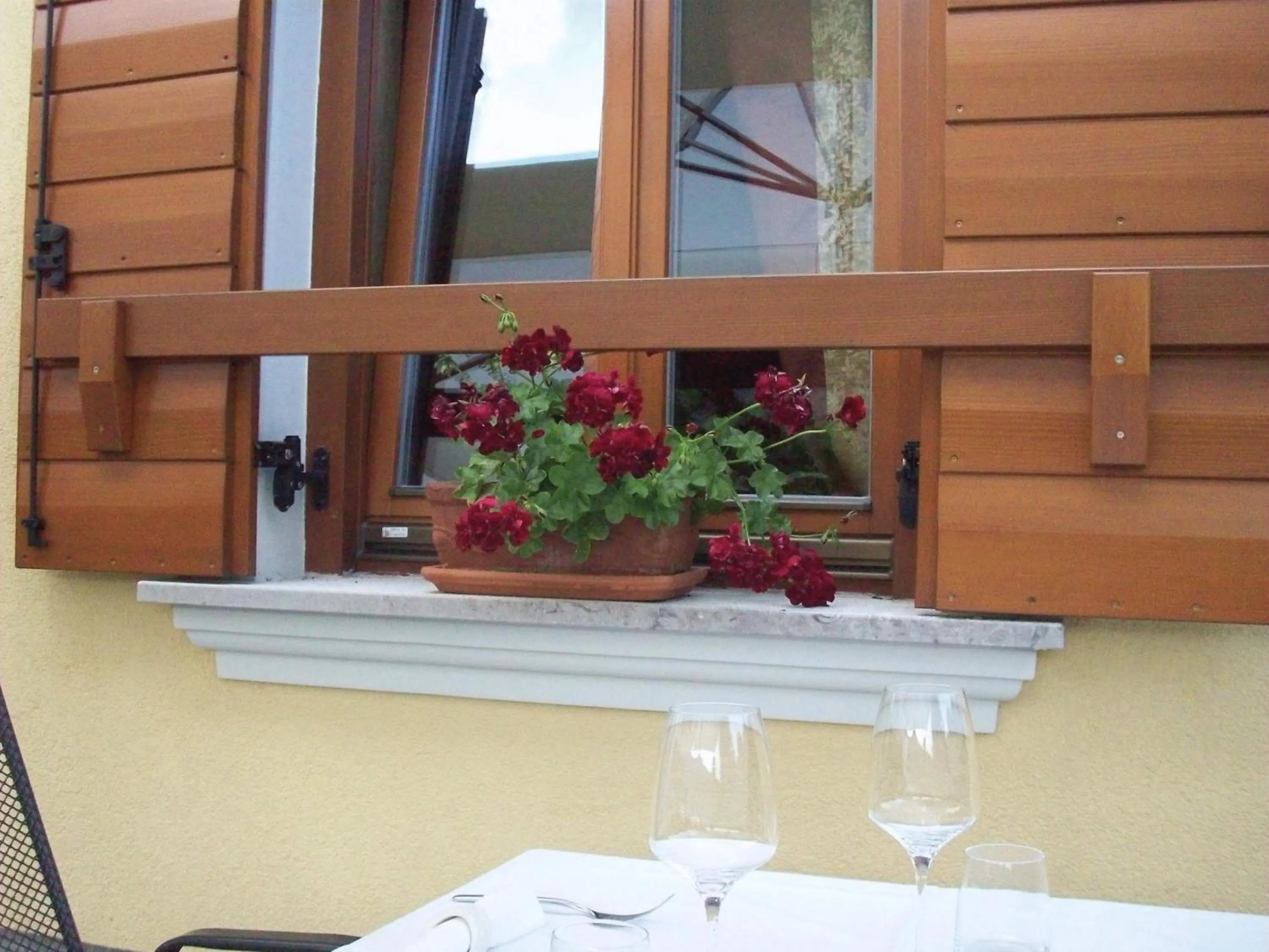 Balcony/Terrace in Guest House Stancija Kovacici