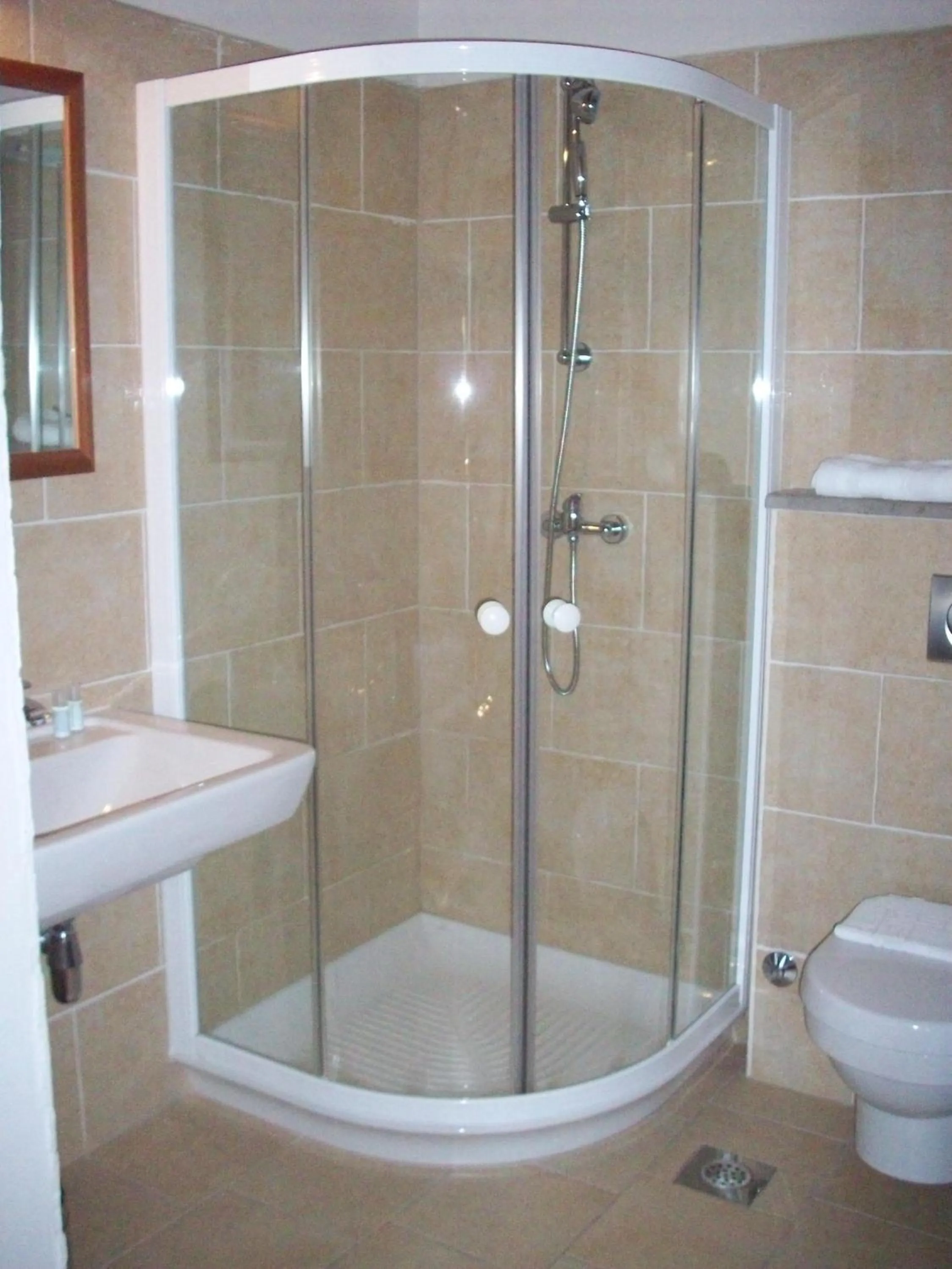 Shower in Guest House Stancija Kovacici