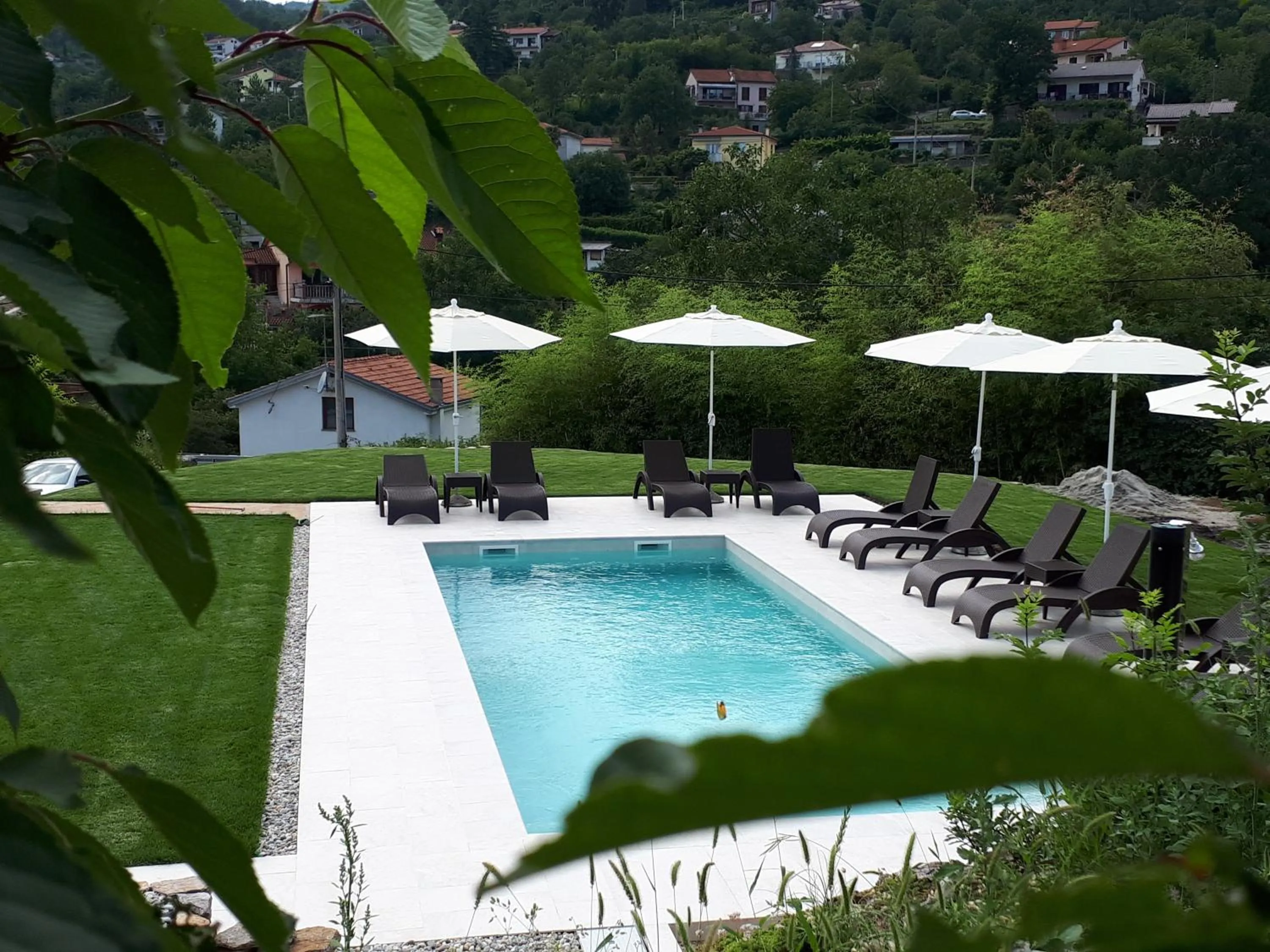 Swimming pool in Guest House Stancija Kovacici