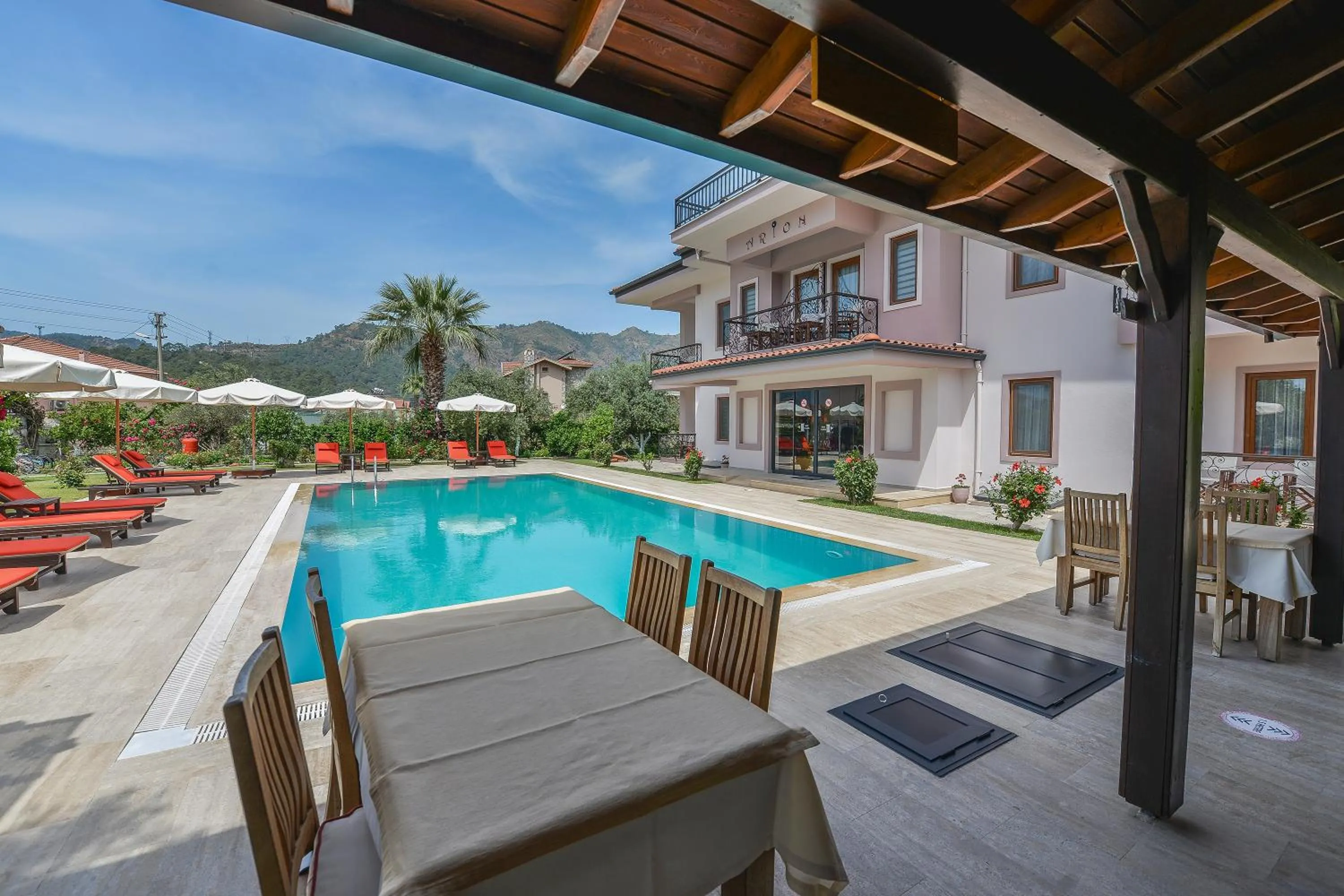Swimming pool in Gocek Arion Hotel