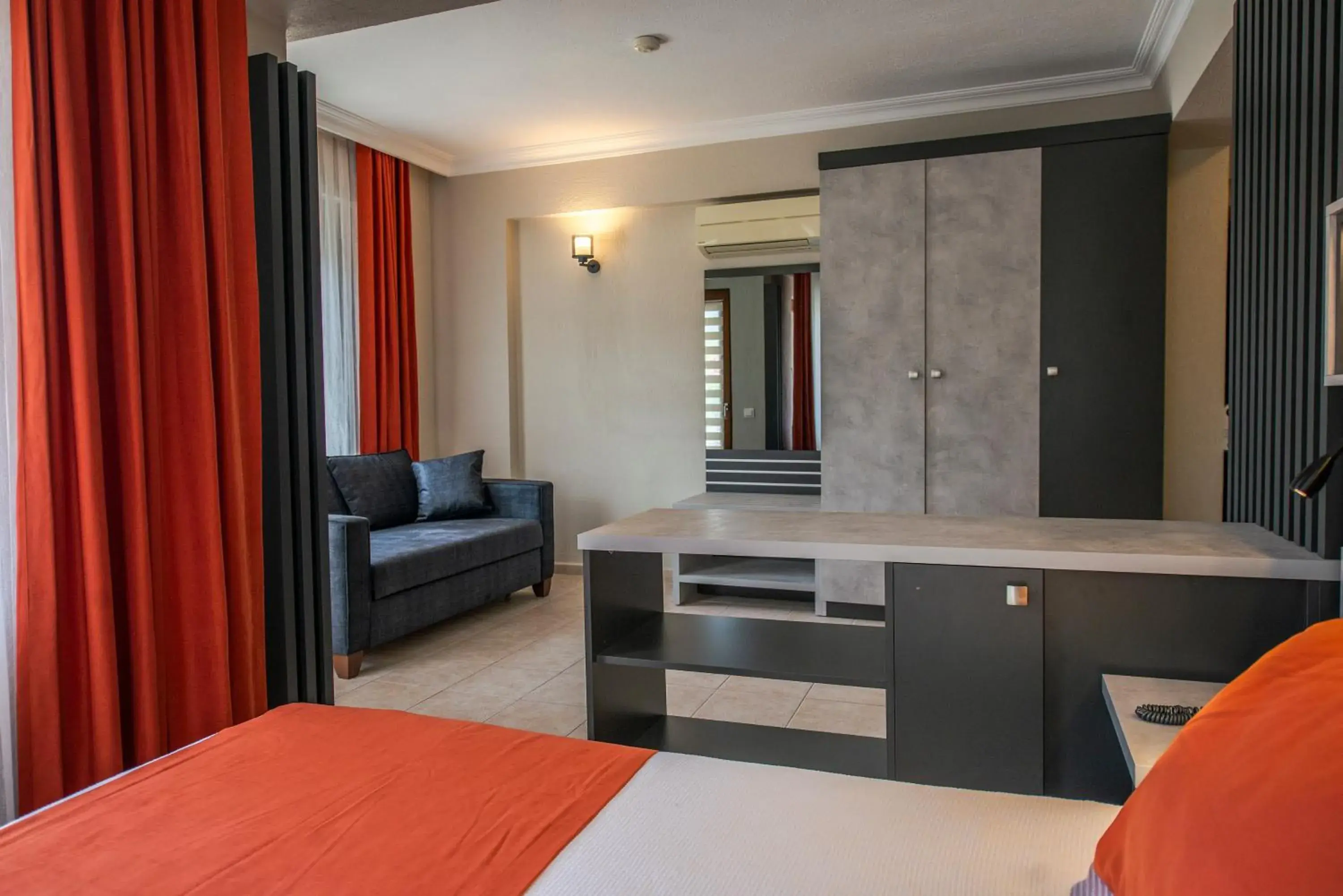 Living room, Bed in Gocek Arion Hotel Living room, Bed in Gocek Arion Hotel