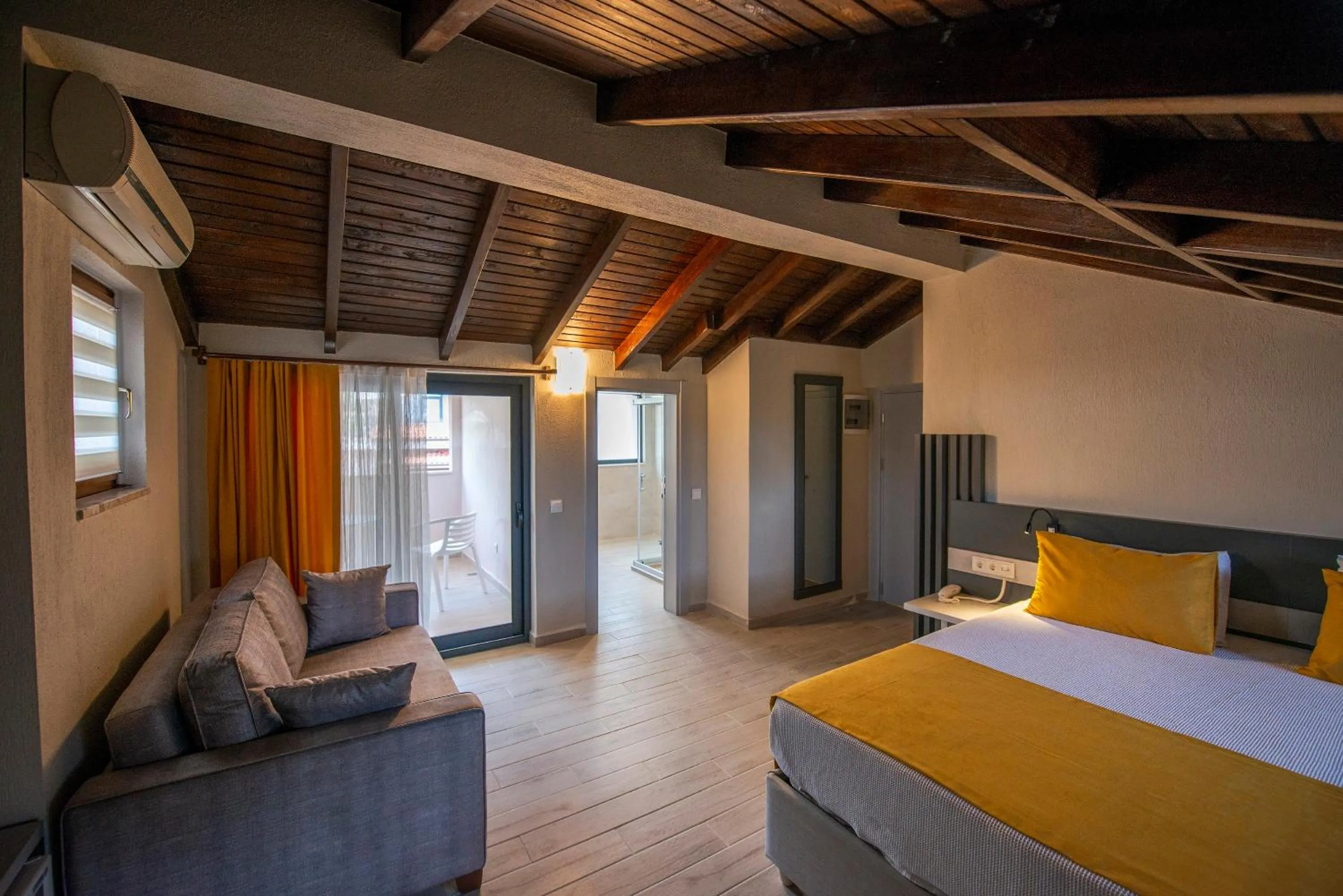 Toilet, Bed in Gocek Arion Hotel