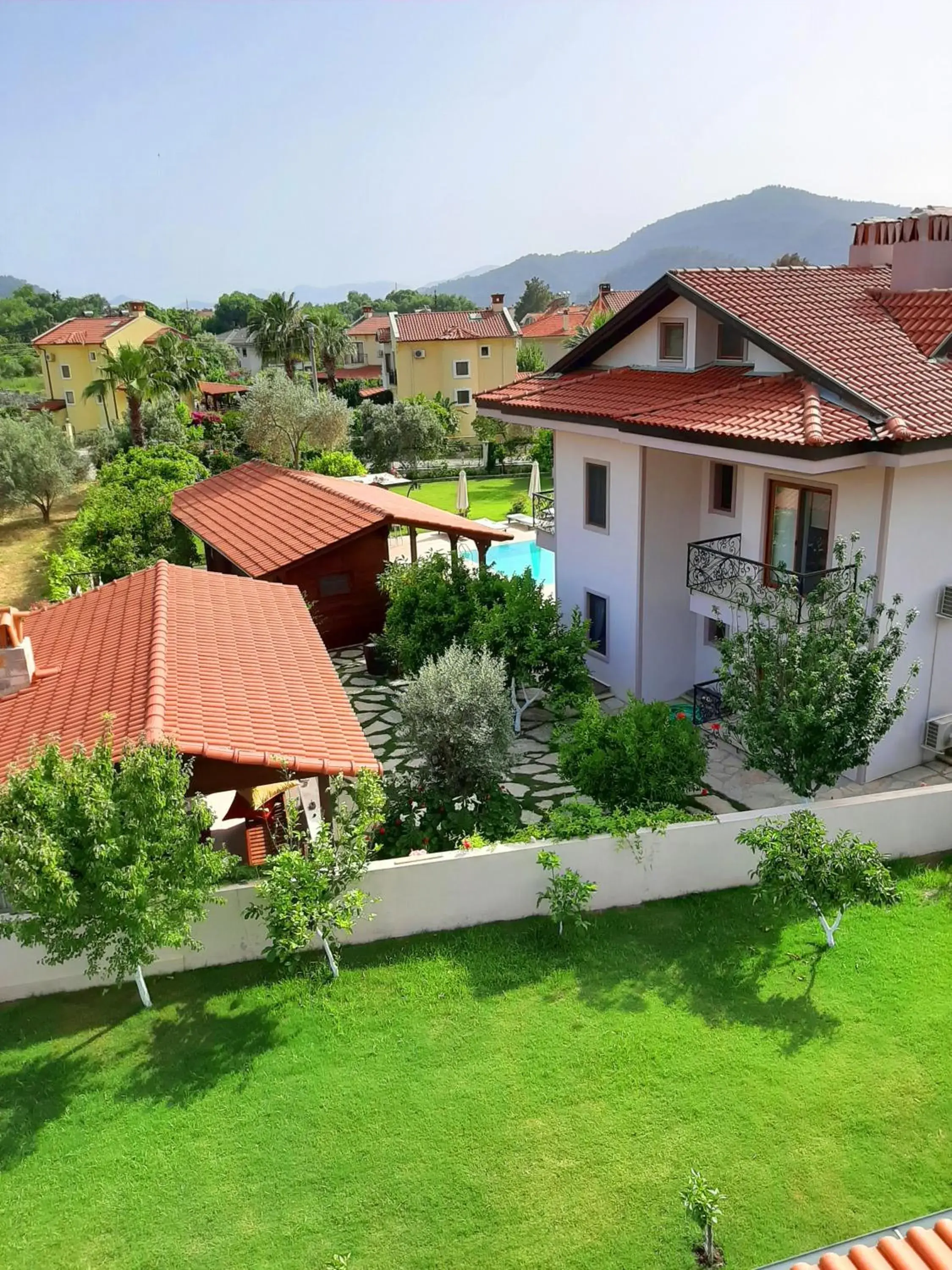 Garden view in Gocek Arion Hotel Garden view in Gocek Arion Hotel