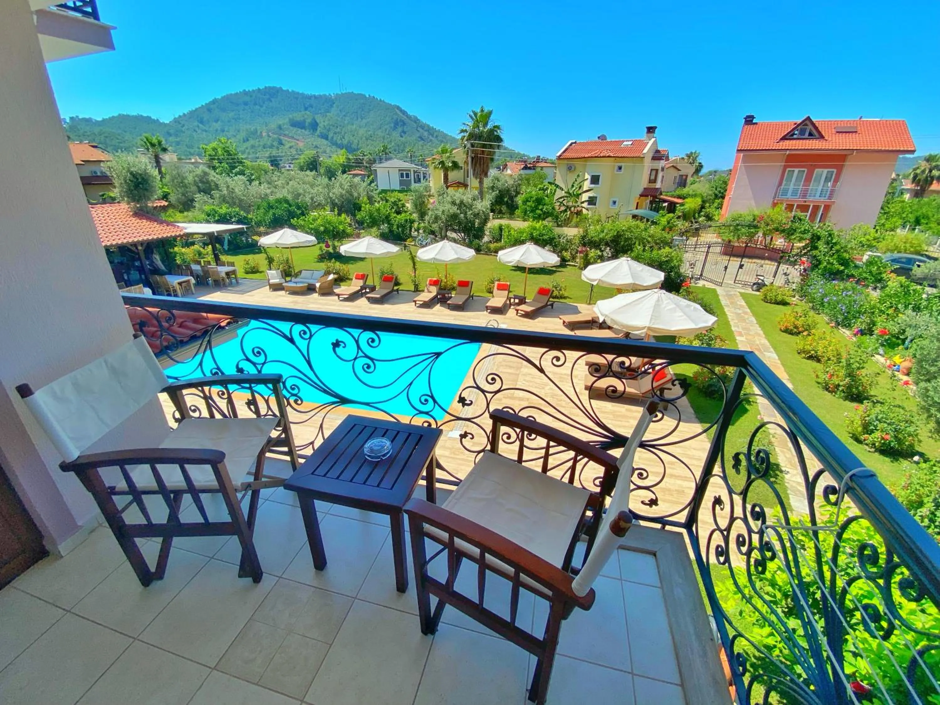 Balcony/Terrace in Gocek Arion Hotel