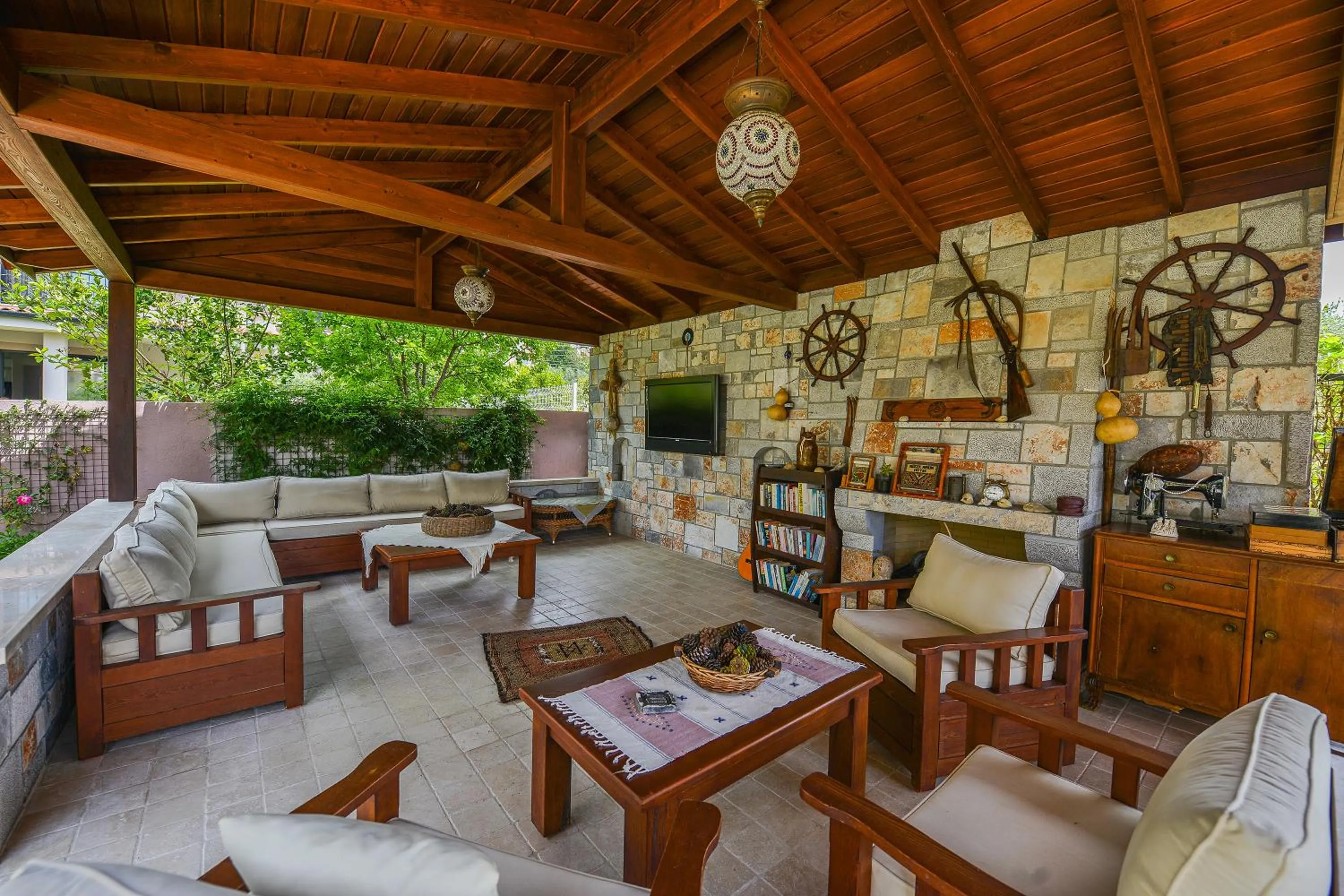 Library in Gocek Arion Hotel
