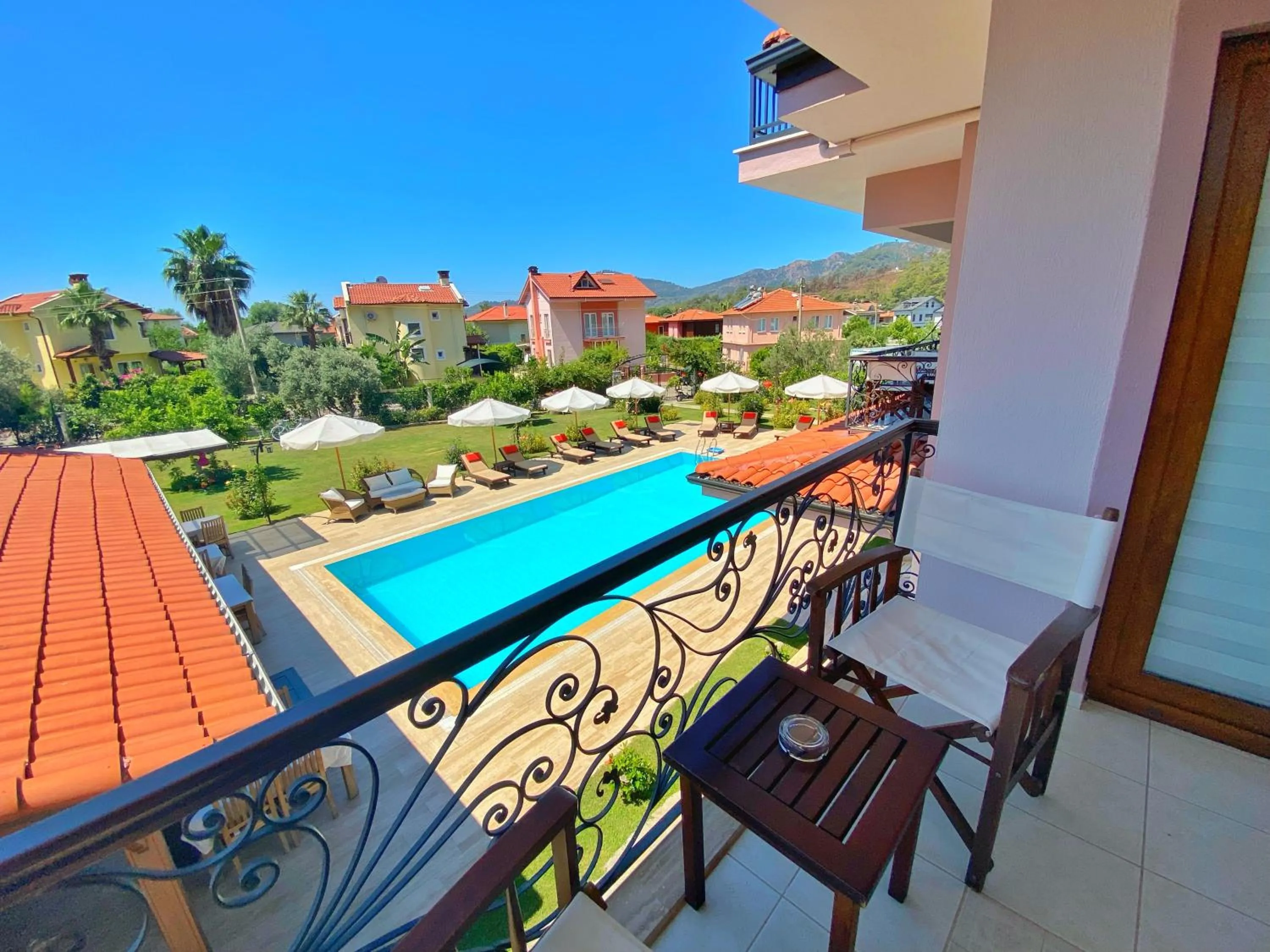 Balcony/Terrace in Gocek Arion Hotel