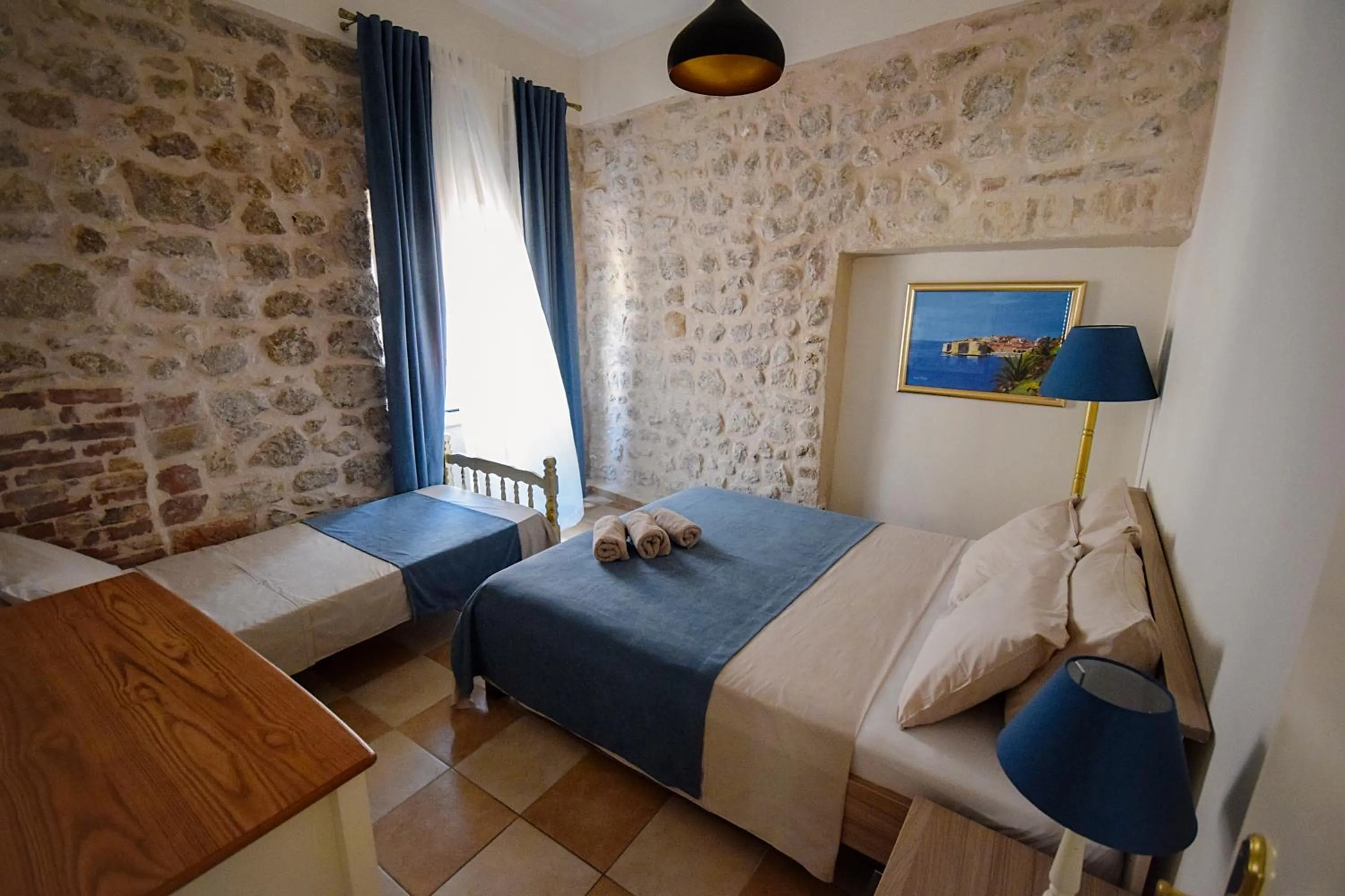 Bed in Apartments Mia