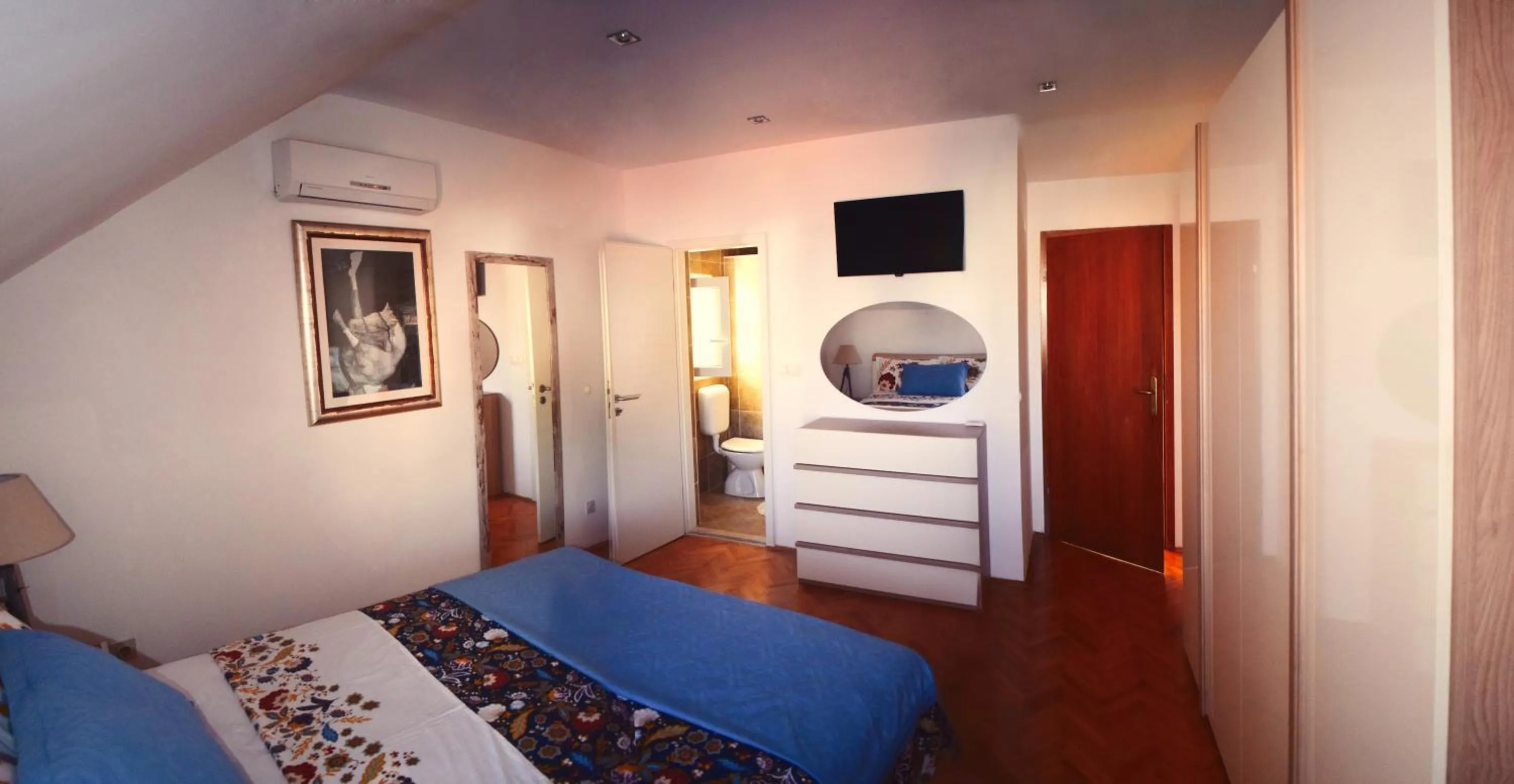 Bed in Apartments Mia