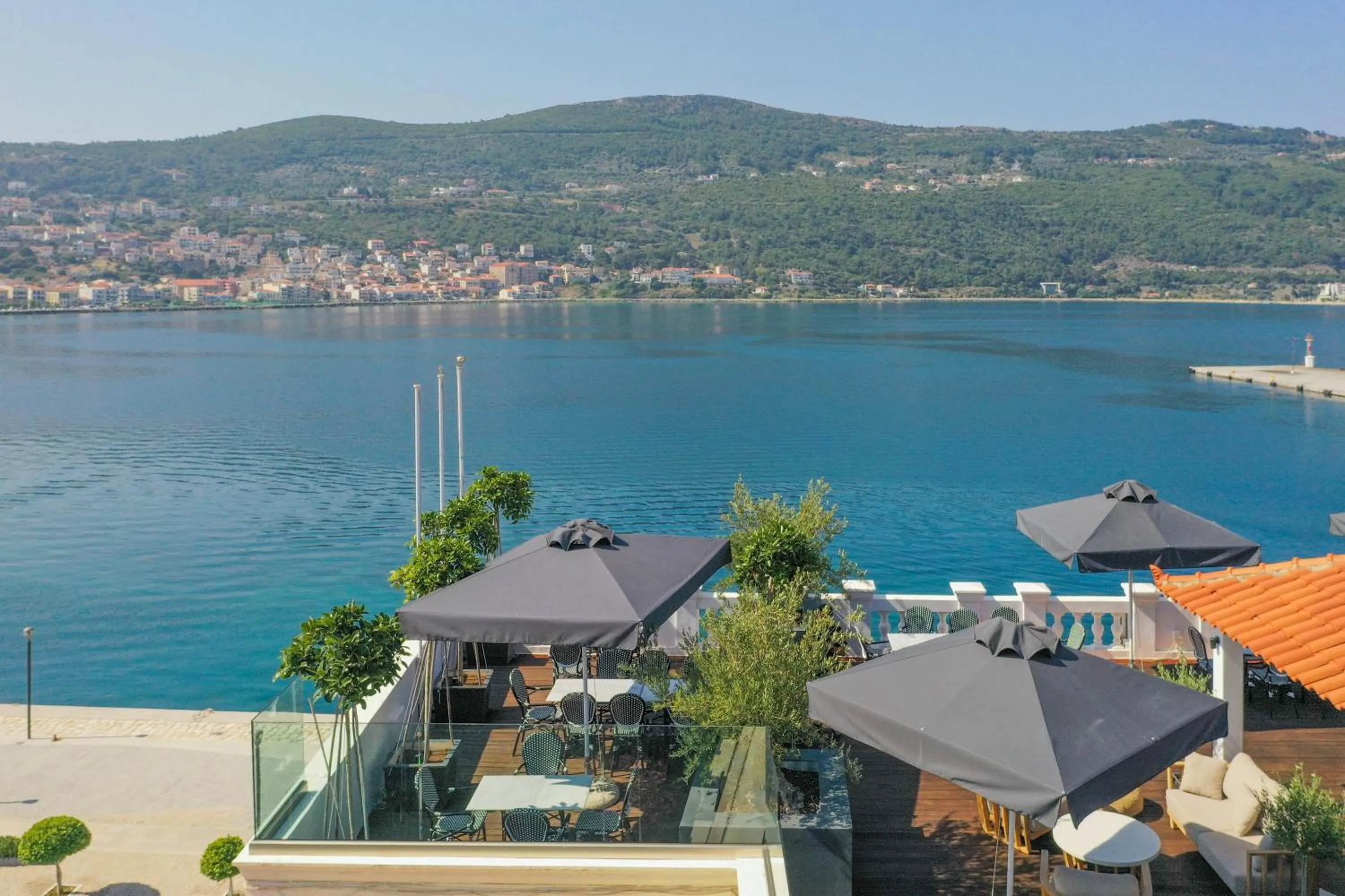 Property building in Samos Hotel