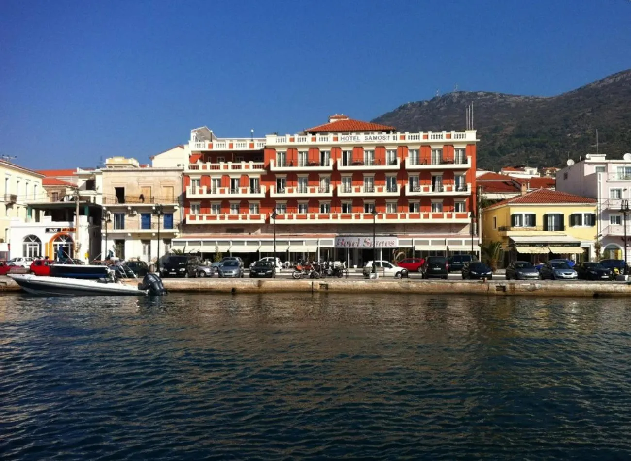 Property building in Samos Hotel