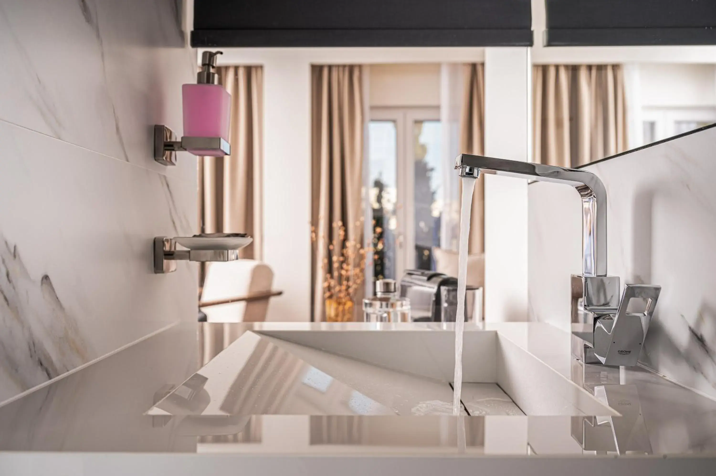 Bathroom in Samos Hotel Bathroom in Samos Hotel