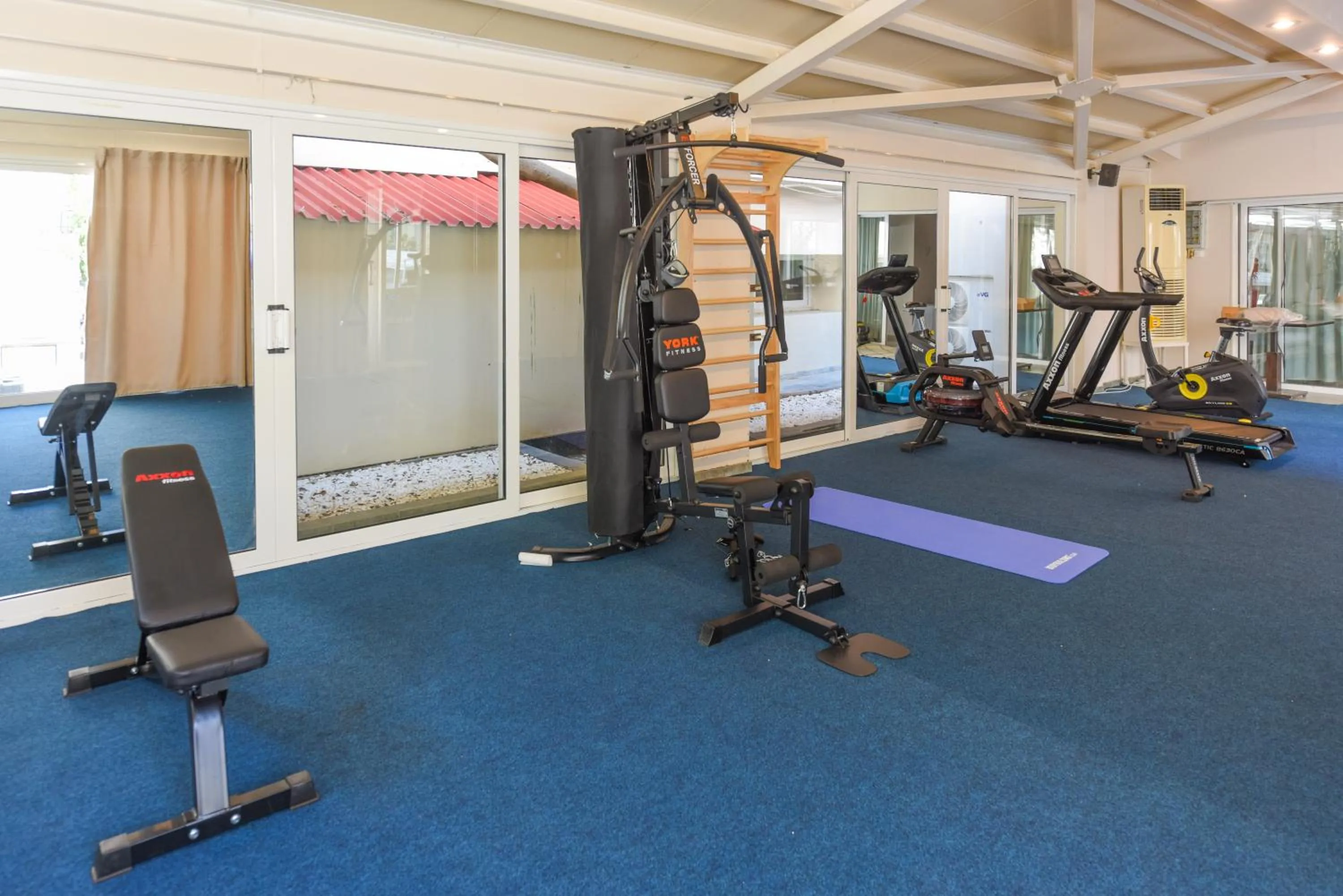 Fitness centre/facilities in Samos Hotel