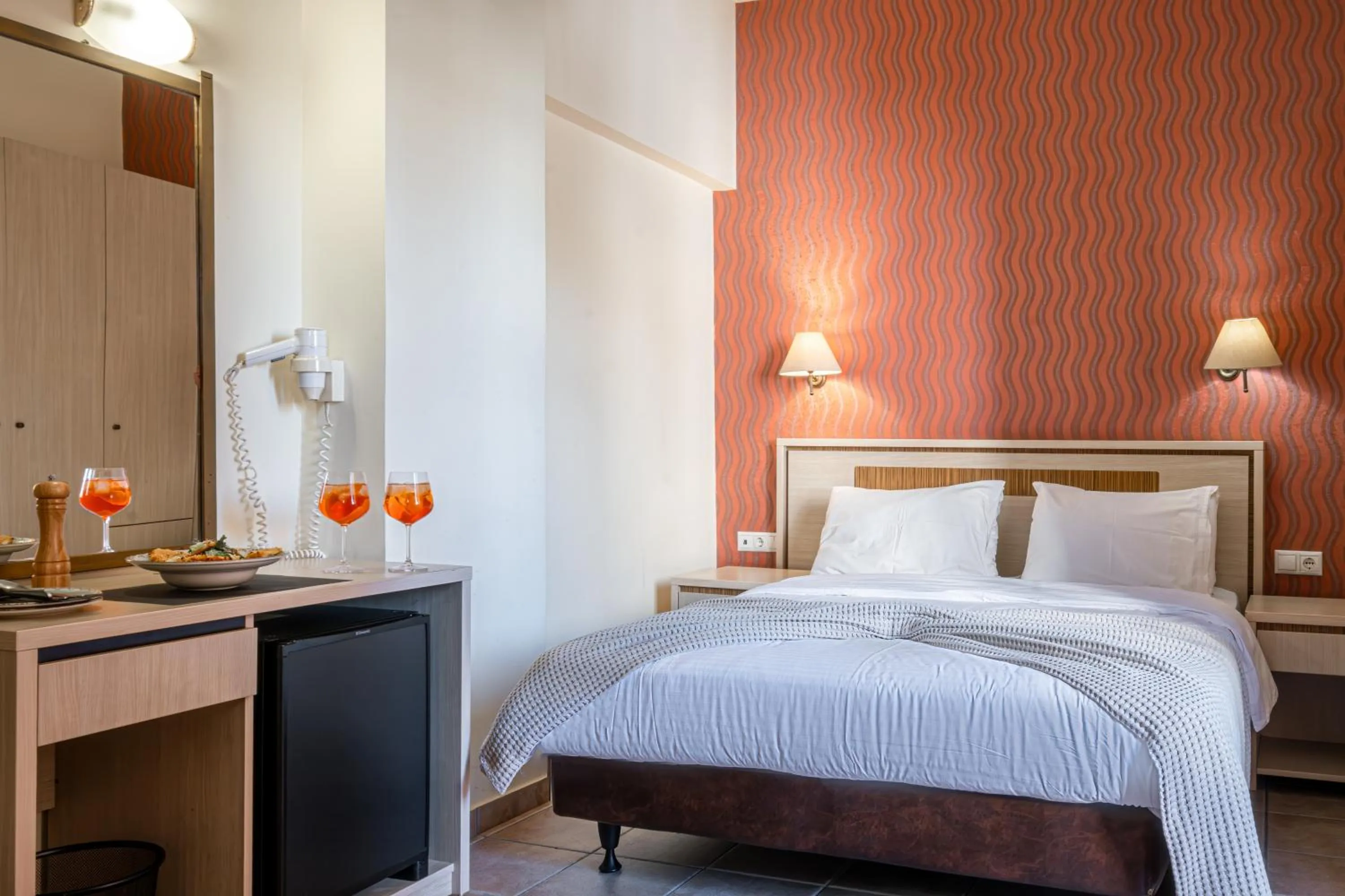 Bedroom in Samos Hotel