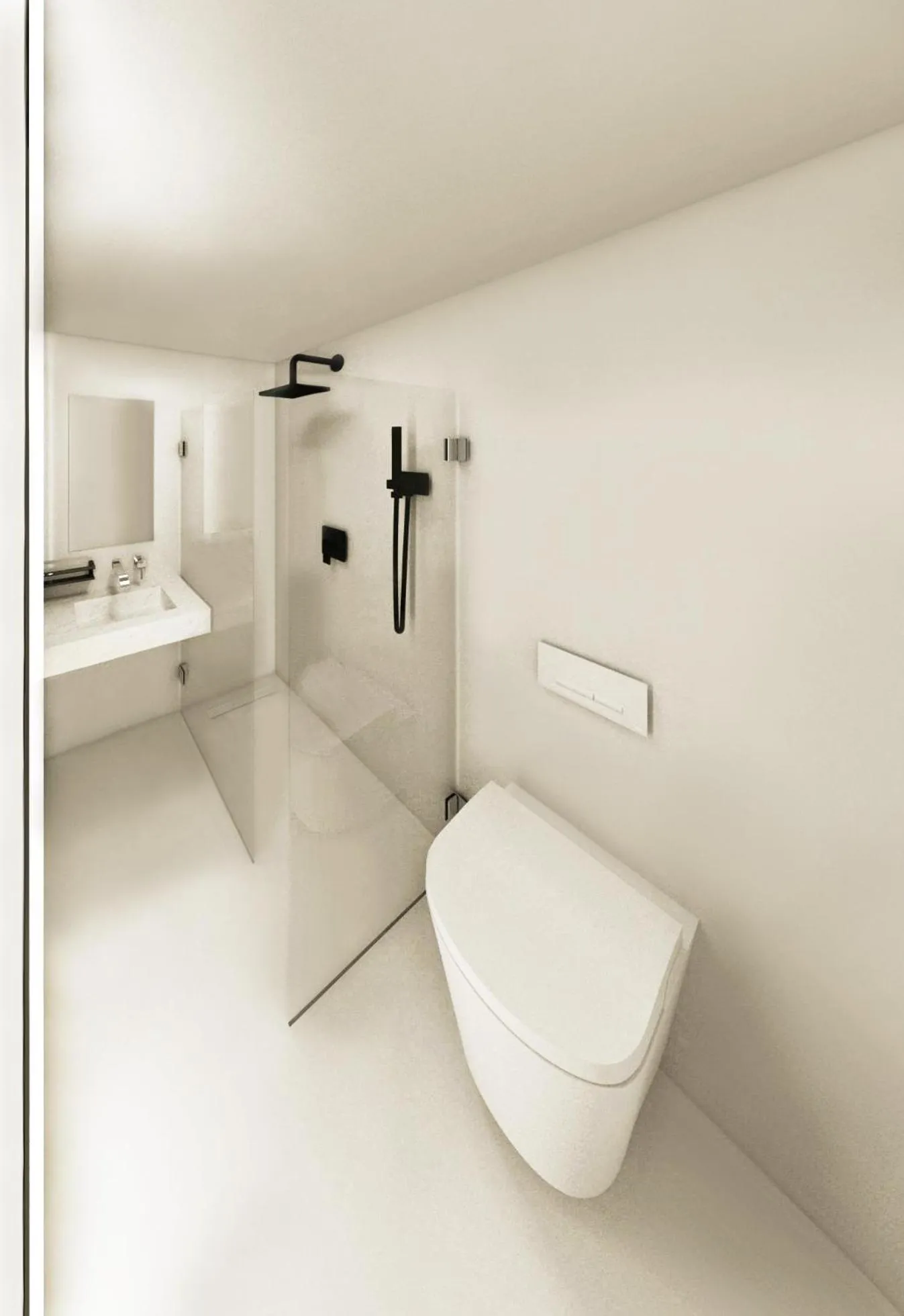 Toilet in Samos Hotel