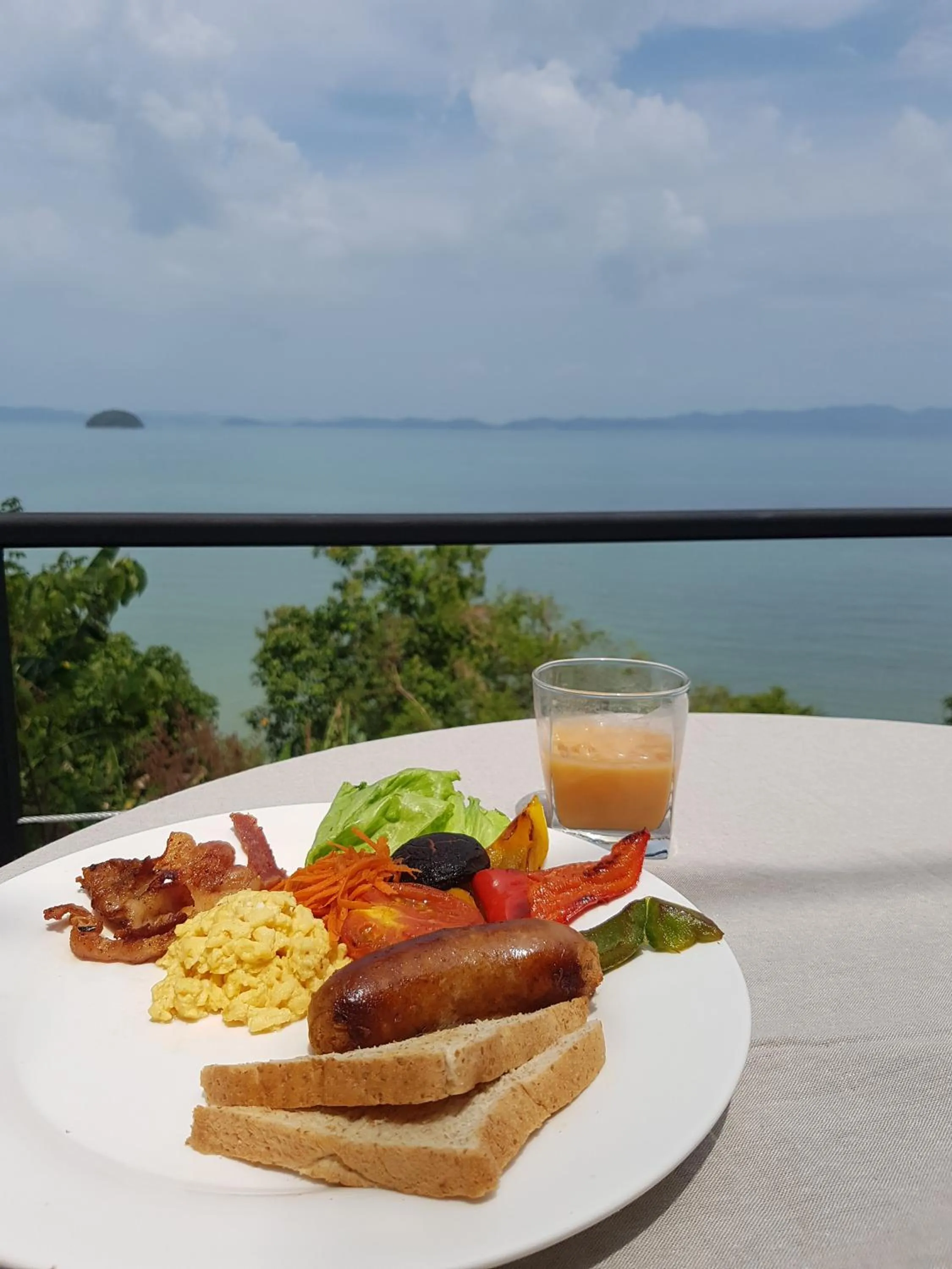 American breakfast in 8IK88 Resort, Phuket - SHA Extra Plus