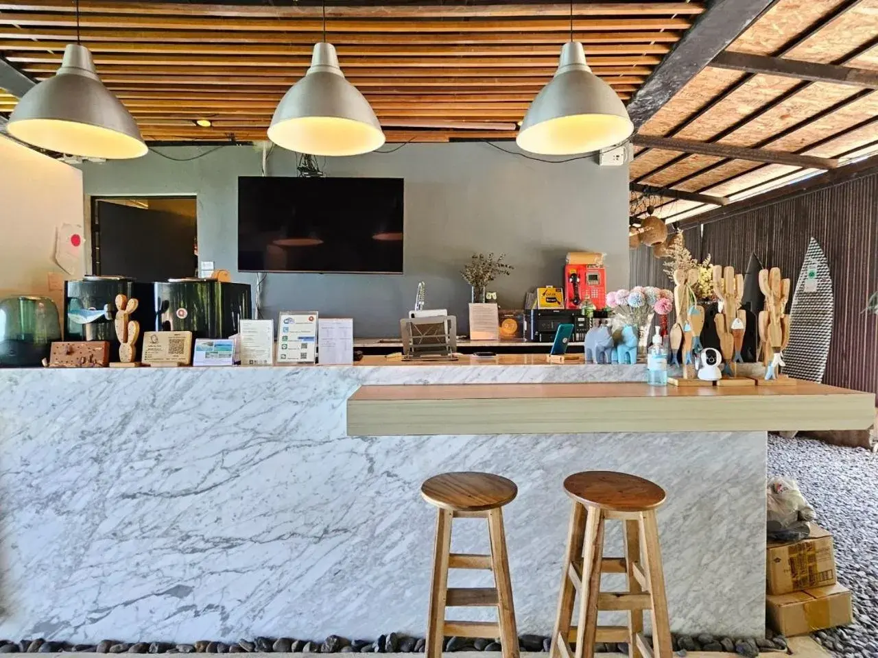 Lobby or reception in 8IK88 Resort, Phuket - SHA Extra Plus Lobby or reception in 8IK88 Resort, Phuket - SHA Extra Plus