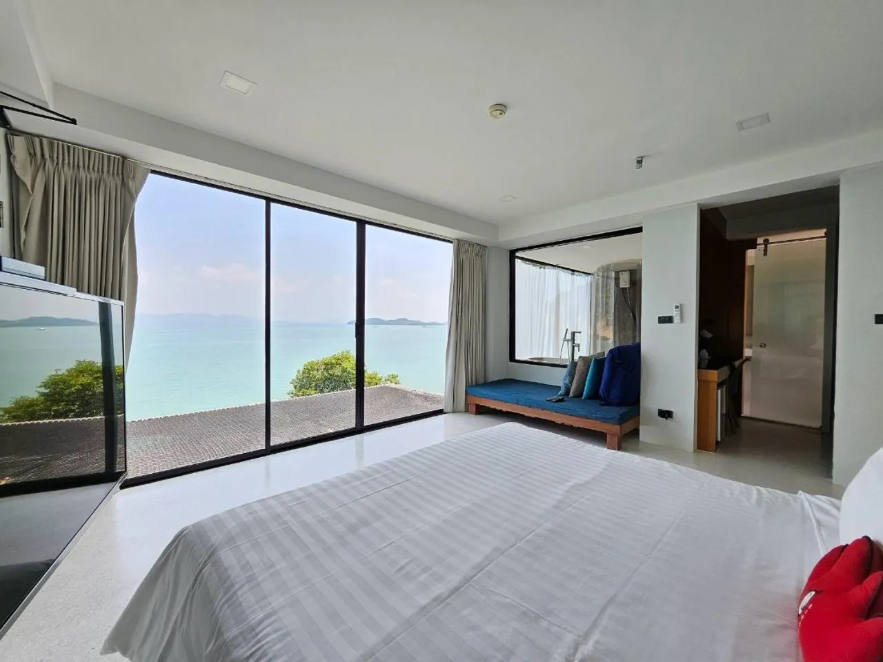 Bedroom, Bed in 8IK88 Resort, Phuket - SHA Extra Plus