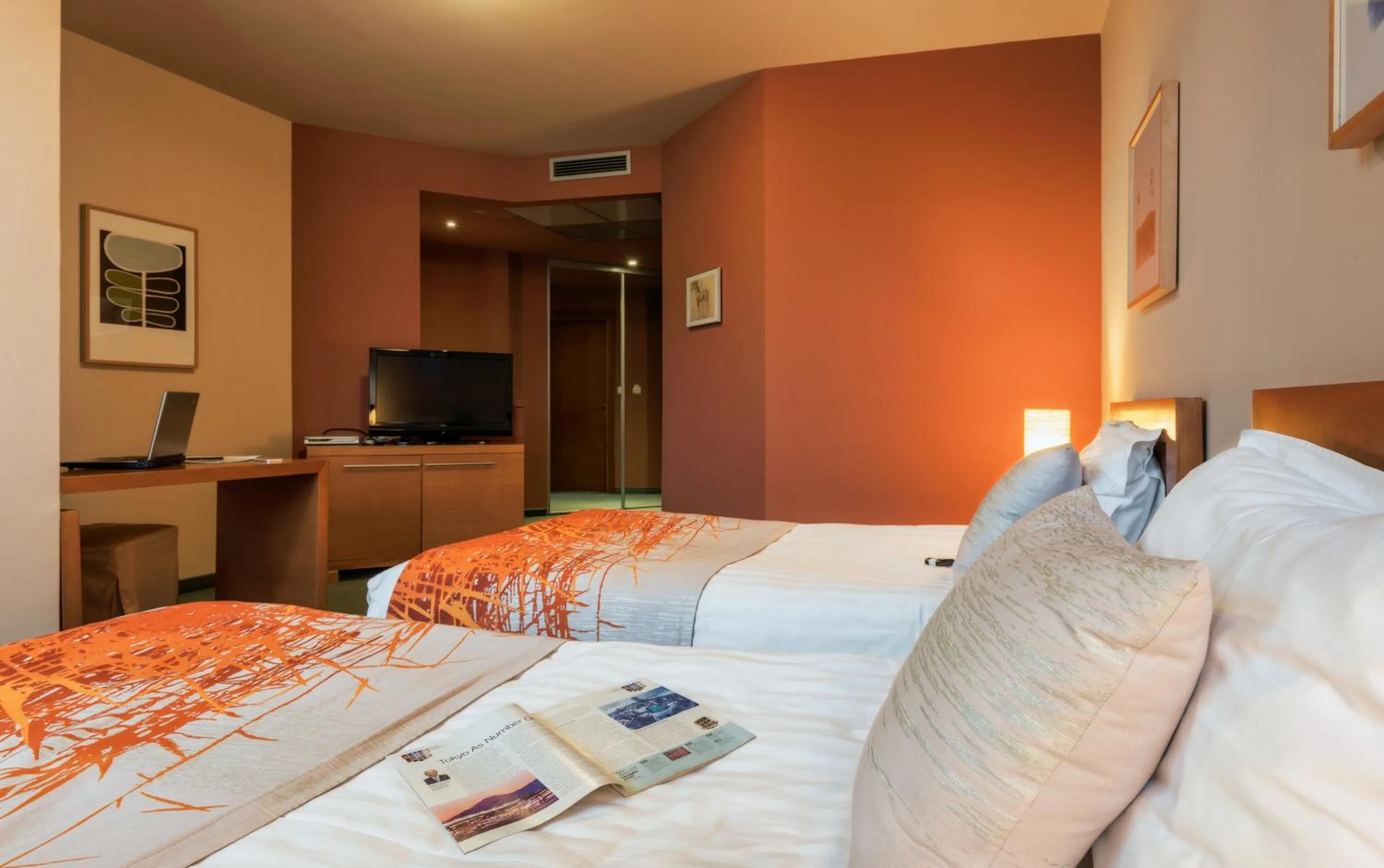 Bedroom, Bed in Hotel Arka