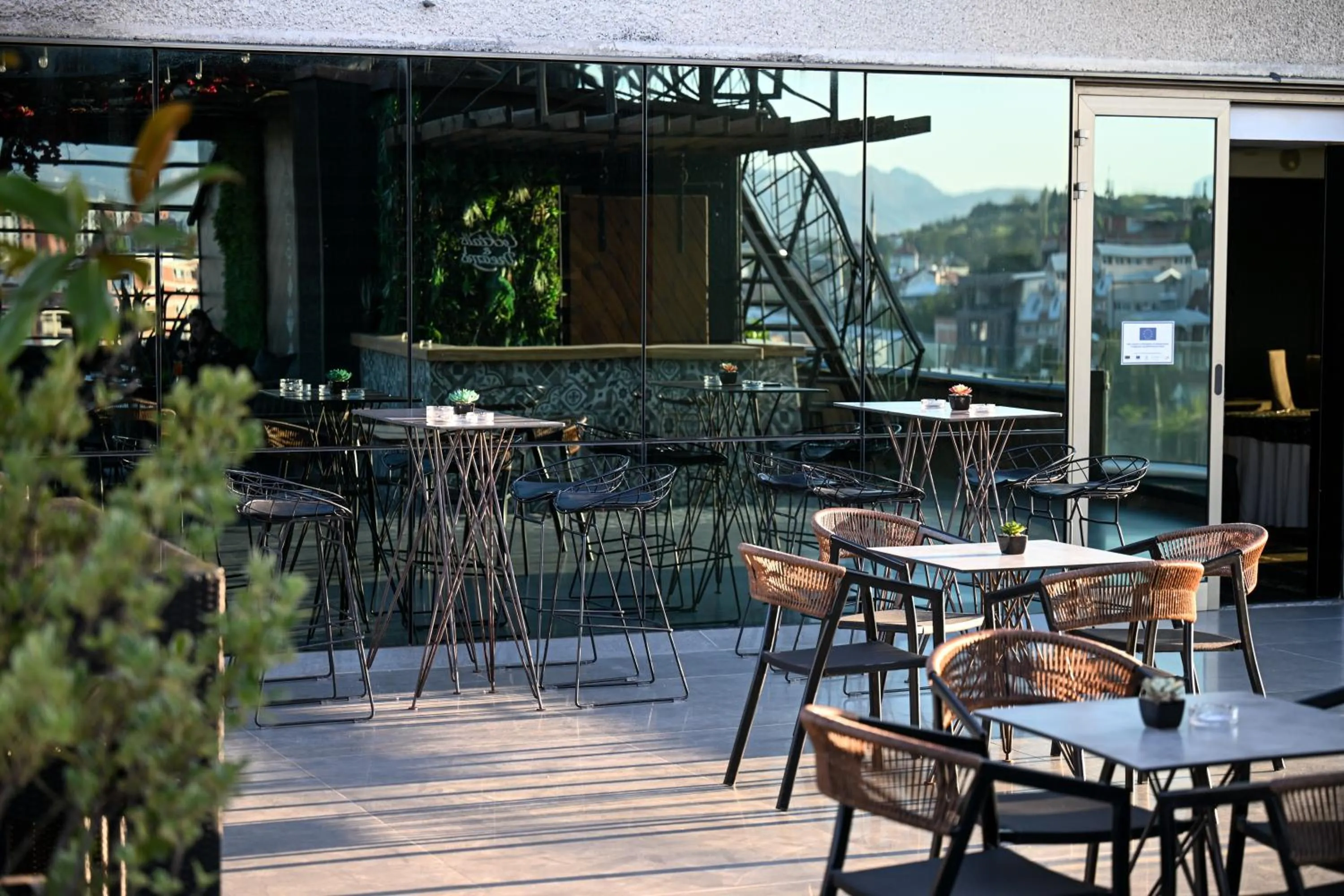 Balcony/Terrace in Hotel Arka