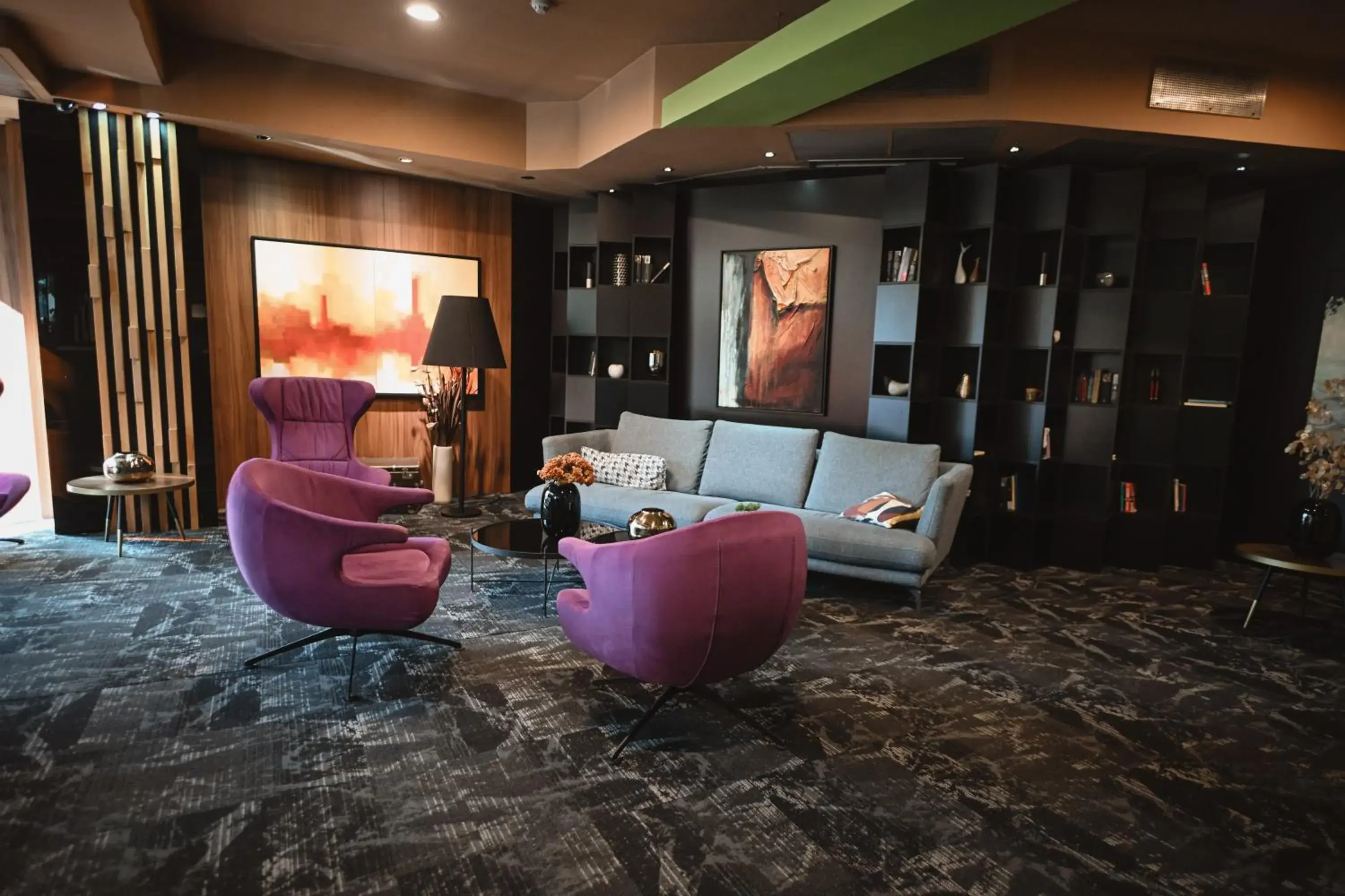 Lobby or reception in Hotel Arka Lobby or reception in Hotel Arka