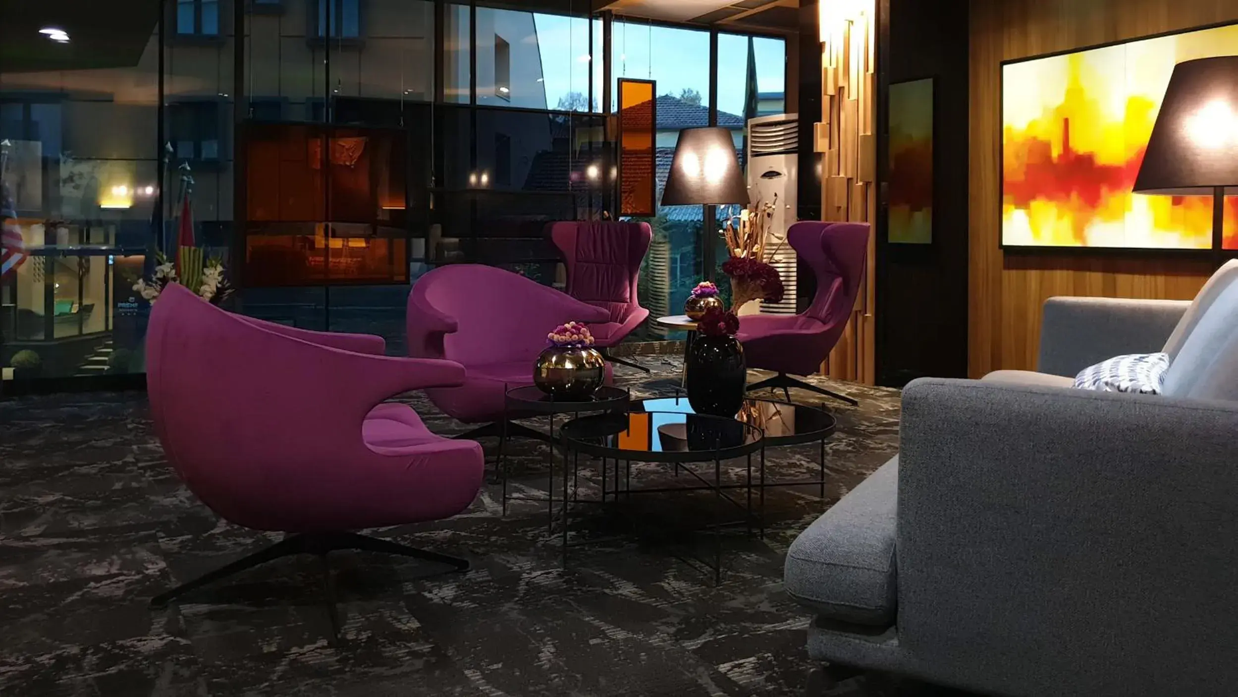 Lobby or reception in Hotel Arka Lobby or reception in Hotel Arka