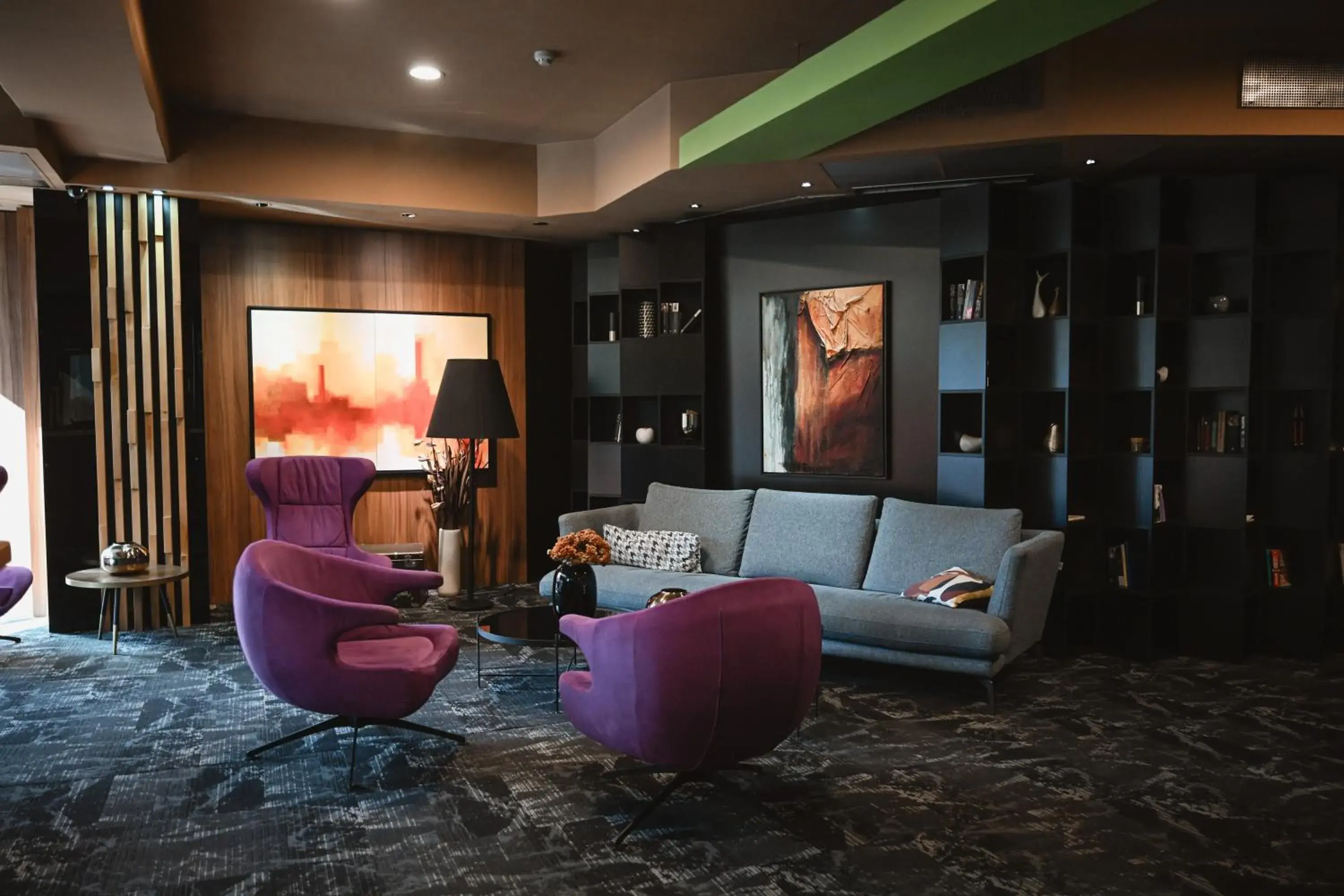 Lobby or reception in Hotel Arka Lobby or reception in Hotel Arka