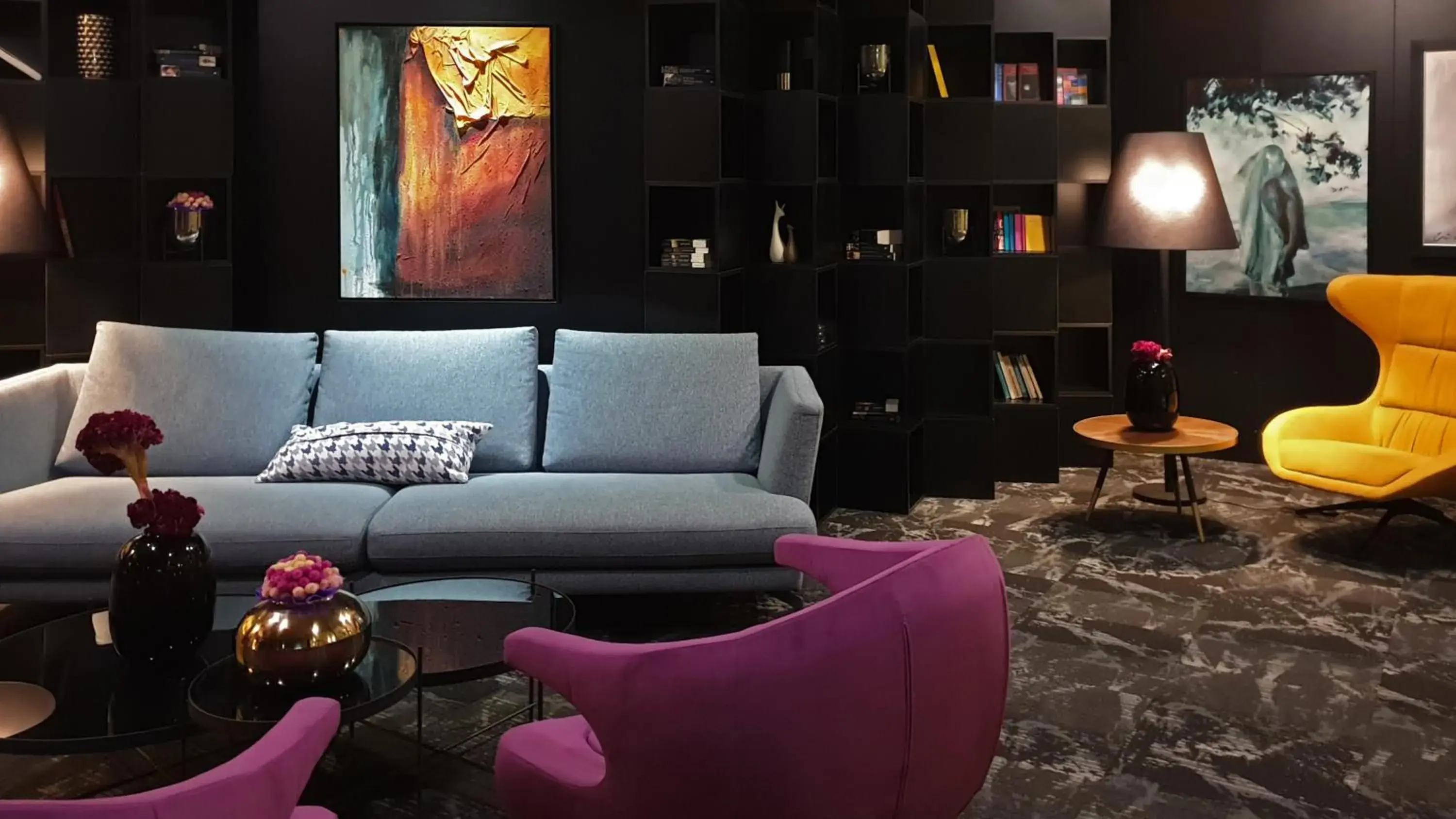 Lobby or reception in Hotel Arka Lobby or reception in Hotel Arka