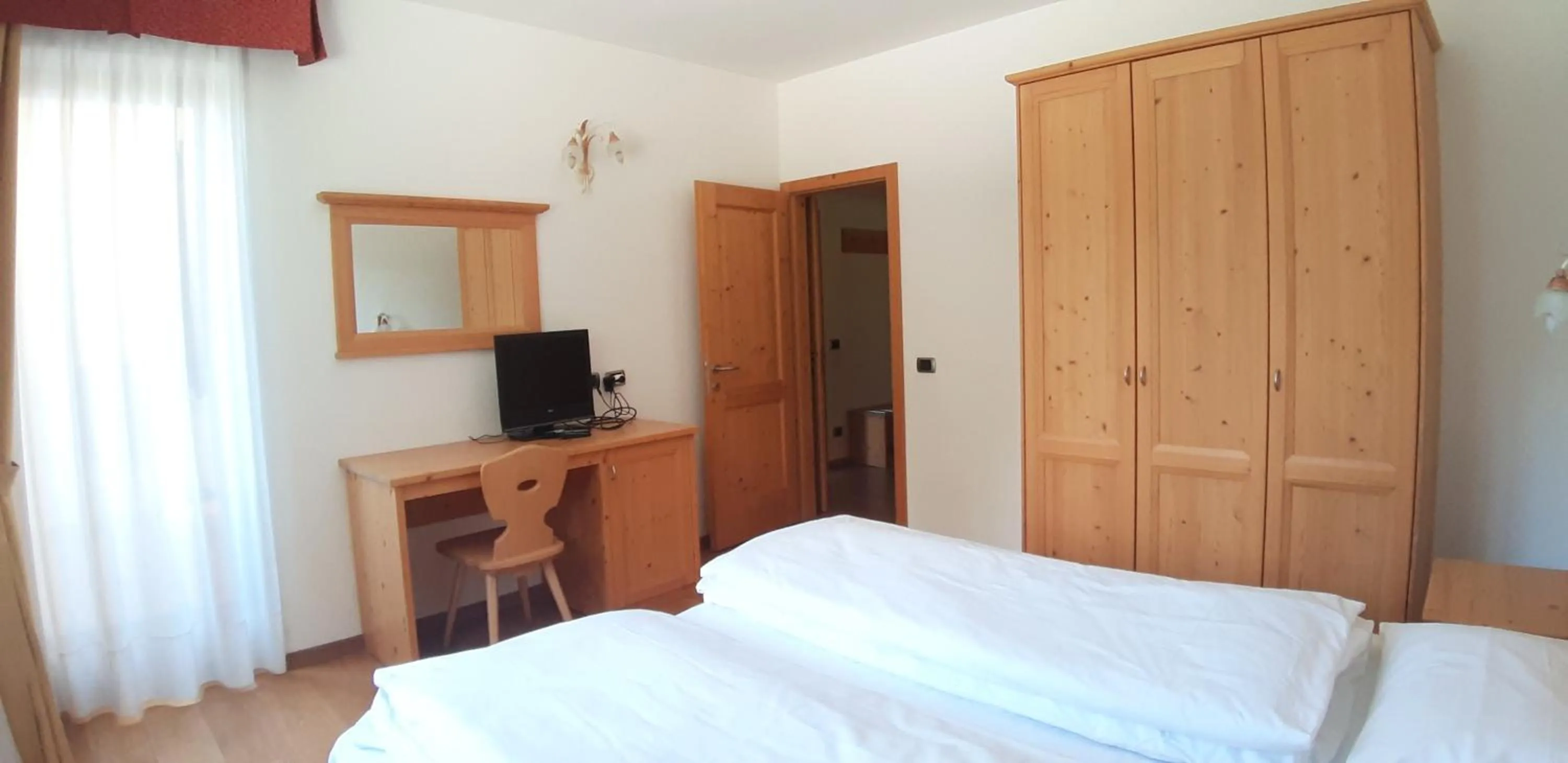 Bedroom, Bed in Residence Panorama