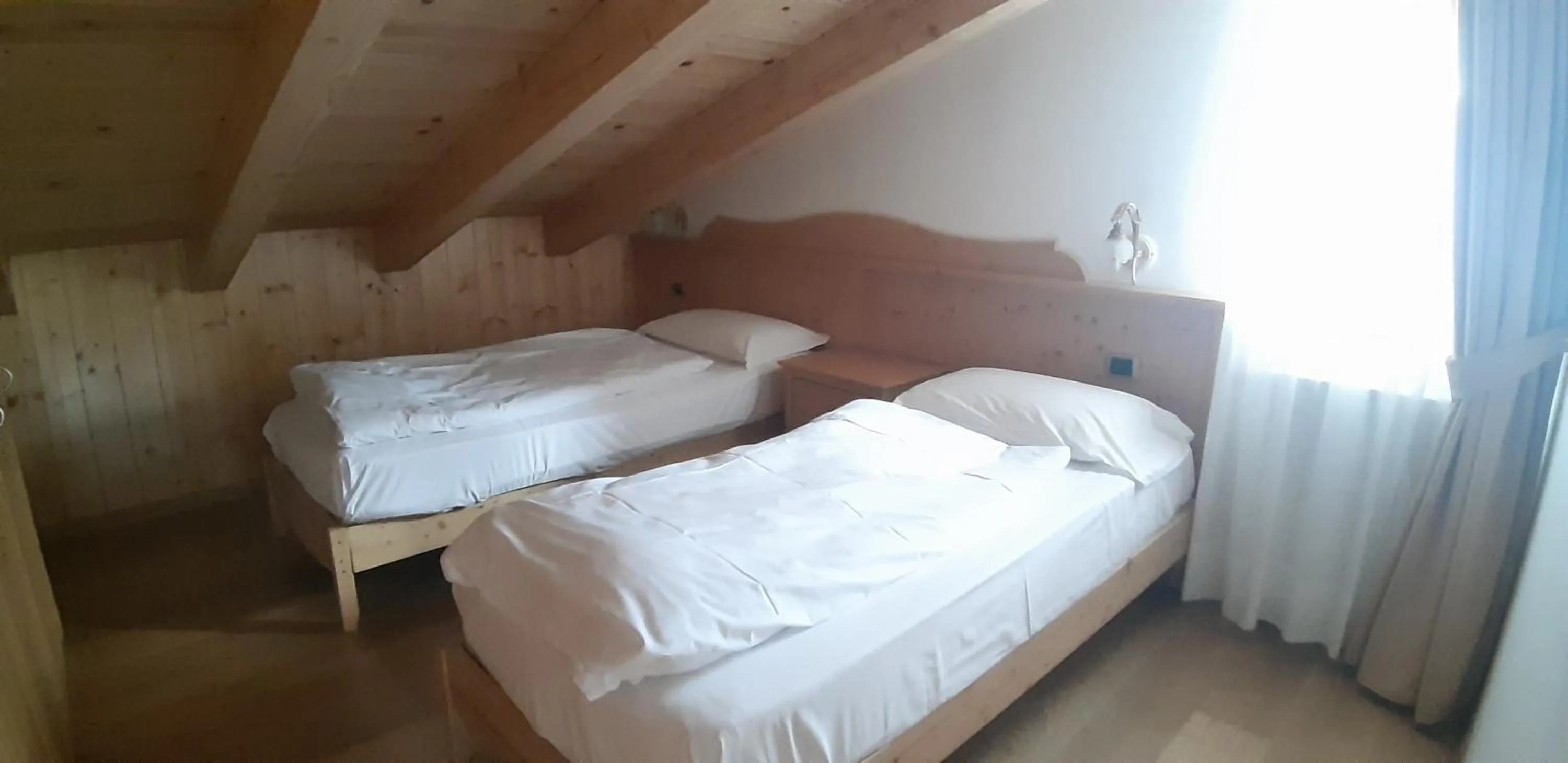 Bedroom, Bed in Residence Panorama