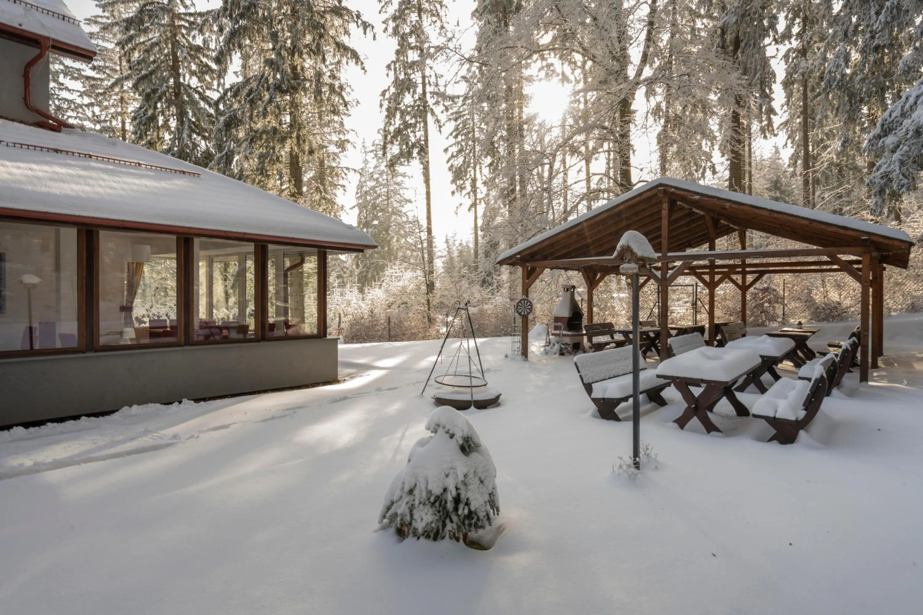 Winter in Villa Obis