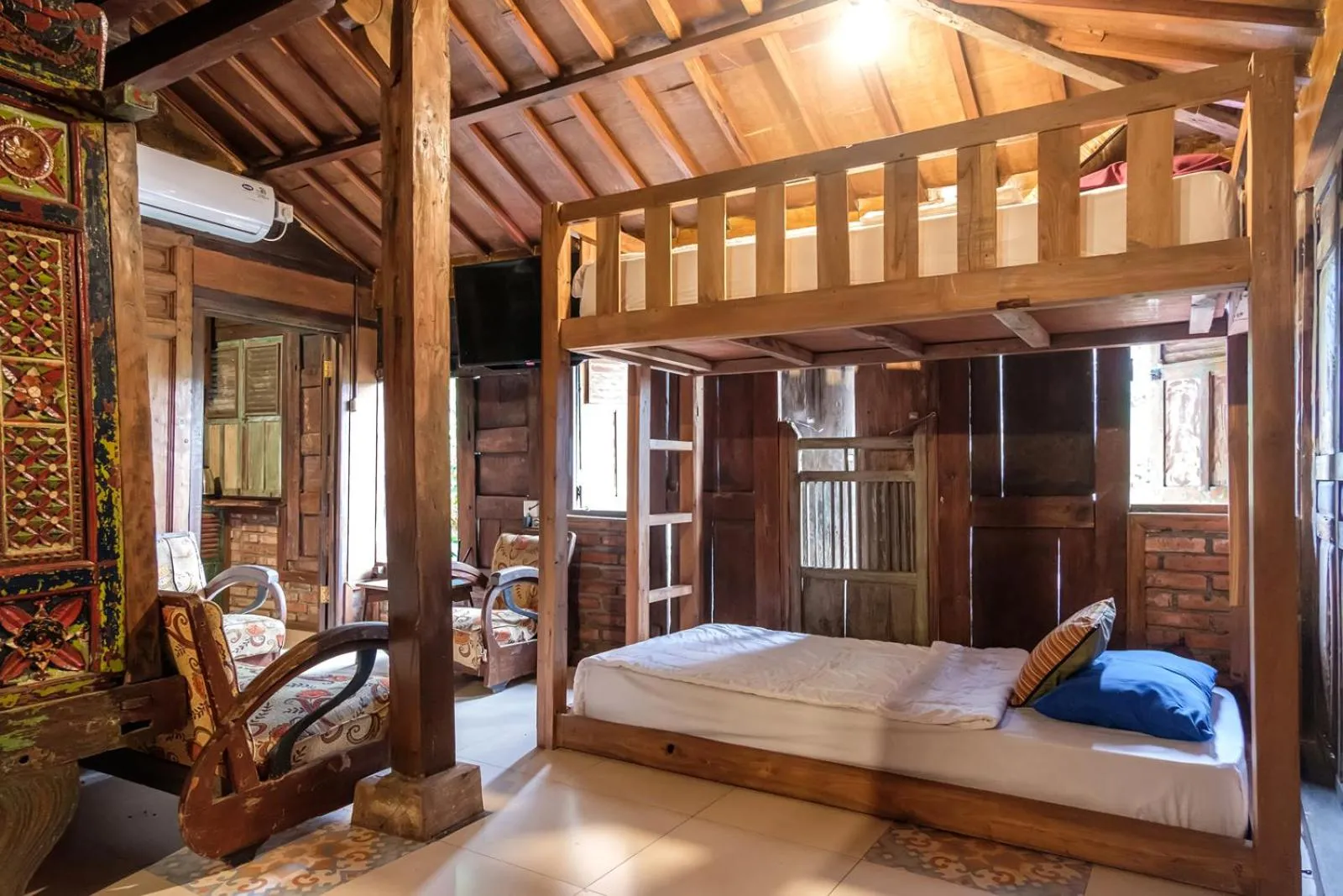 Bedroom, Bed in TwoSpaces Living at Bunga Desa, Jimbaran