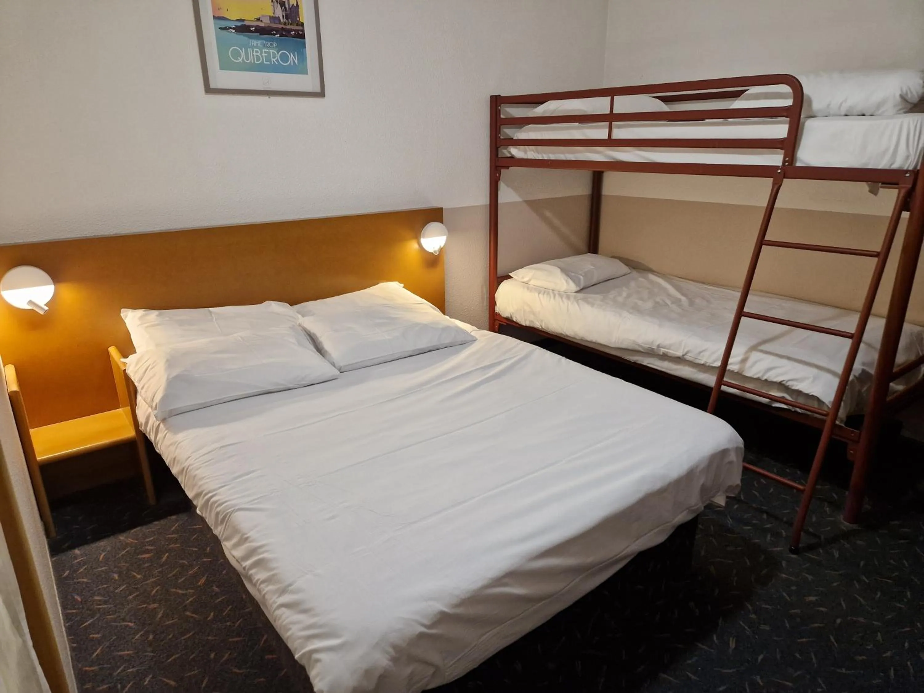 Bed in Quick Palace Vannes