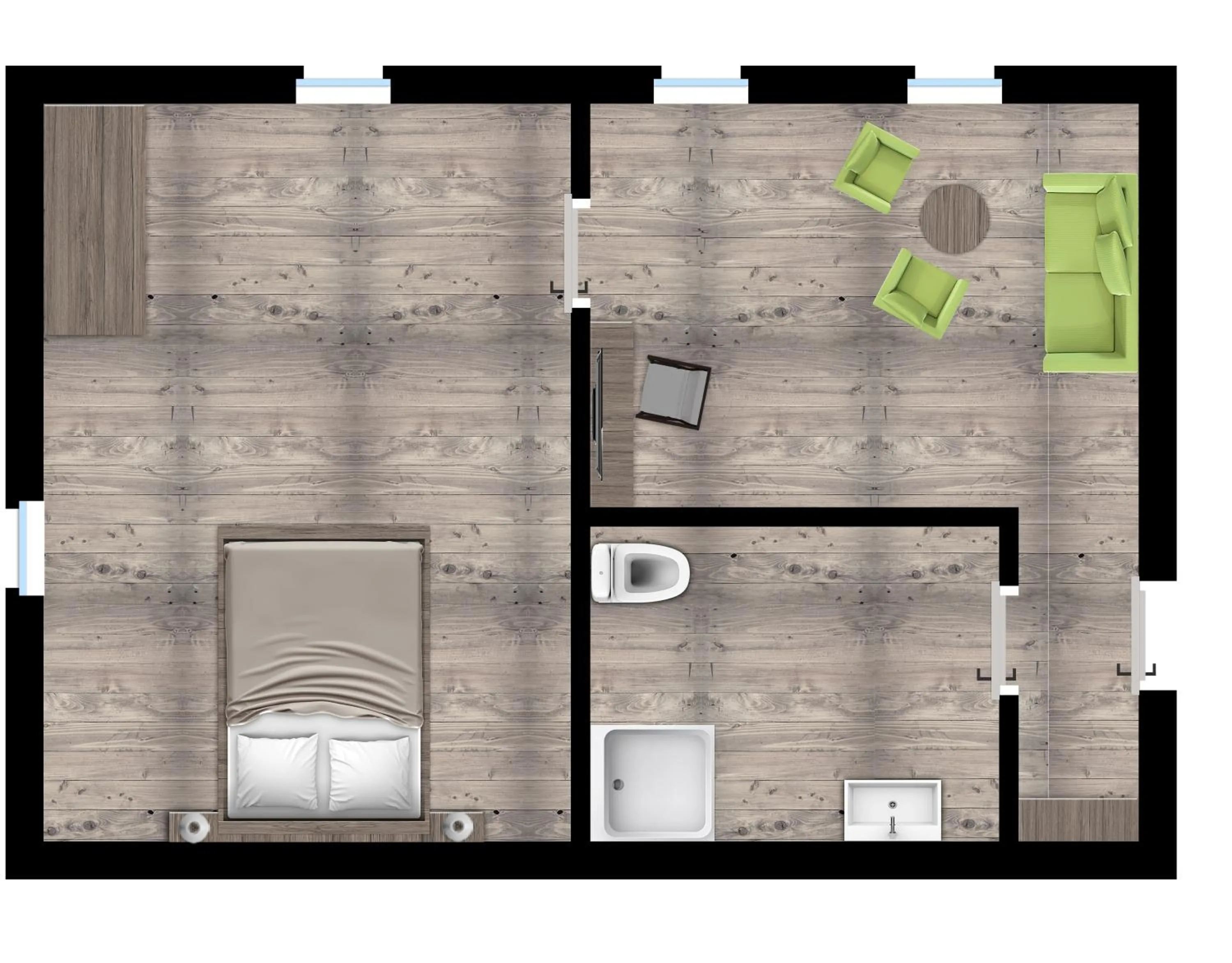 Photo of the whole room in Konsum Gästehaus Quisisana - Oberhof