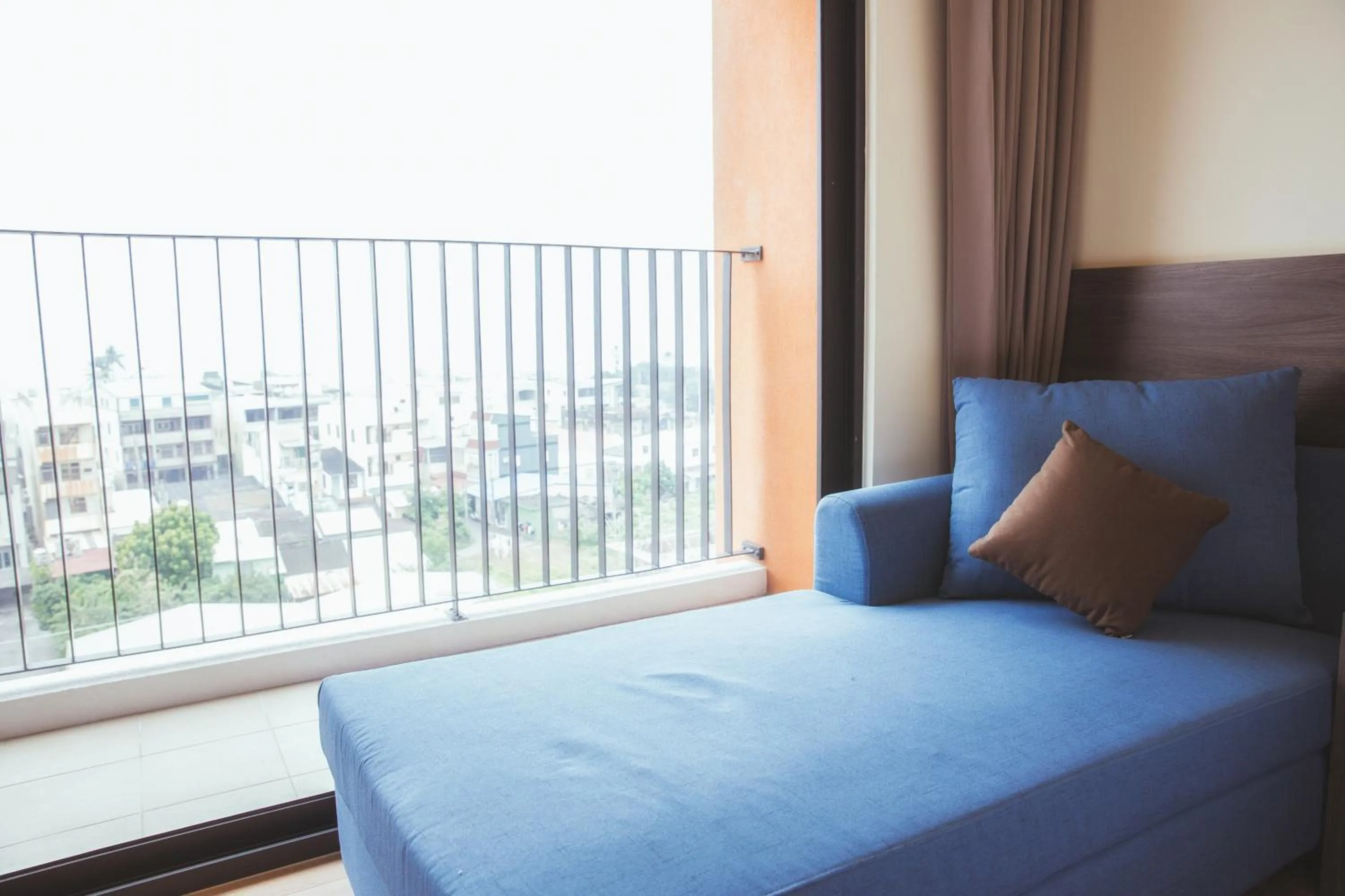 Bed in FangLiao Hotel