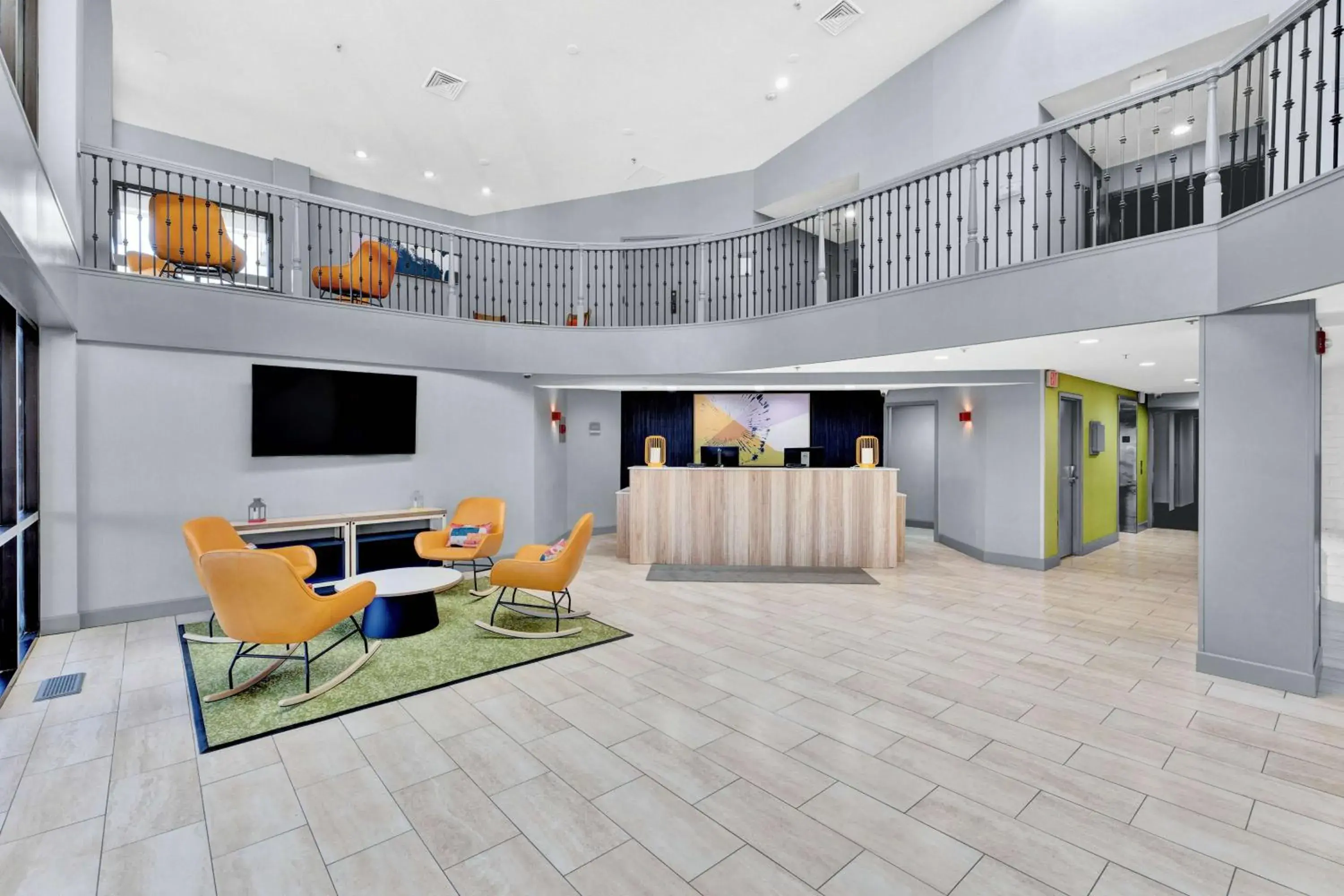Lobby or reception in Spark by Hilton Plymouth Lobby or reception in Spark by Hilton Plymouth