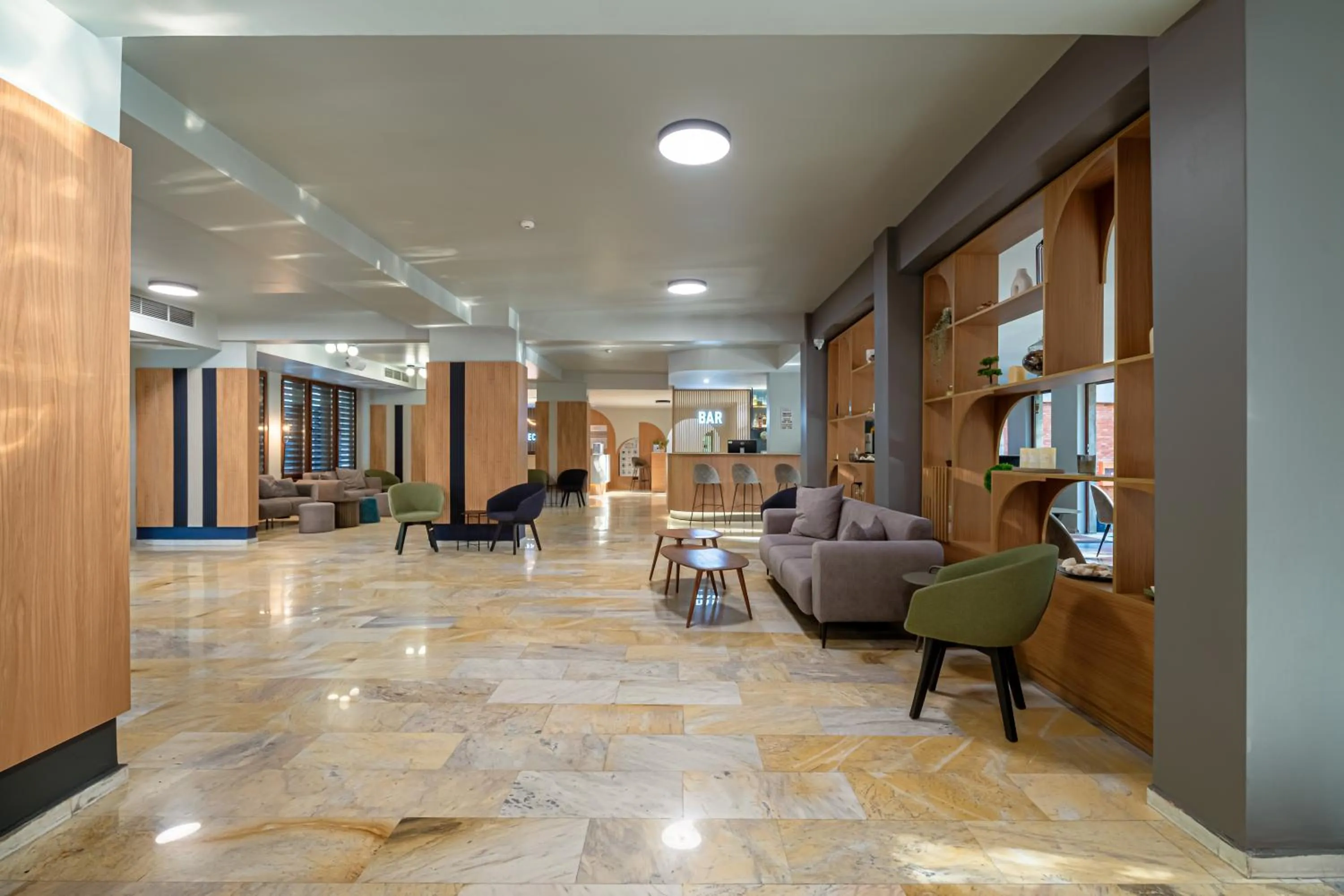 Lobby or reception in Hotel PRESLAV