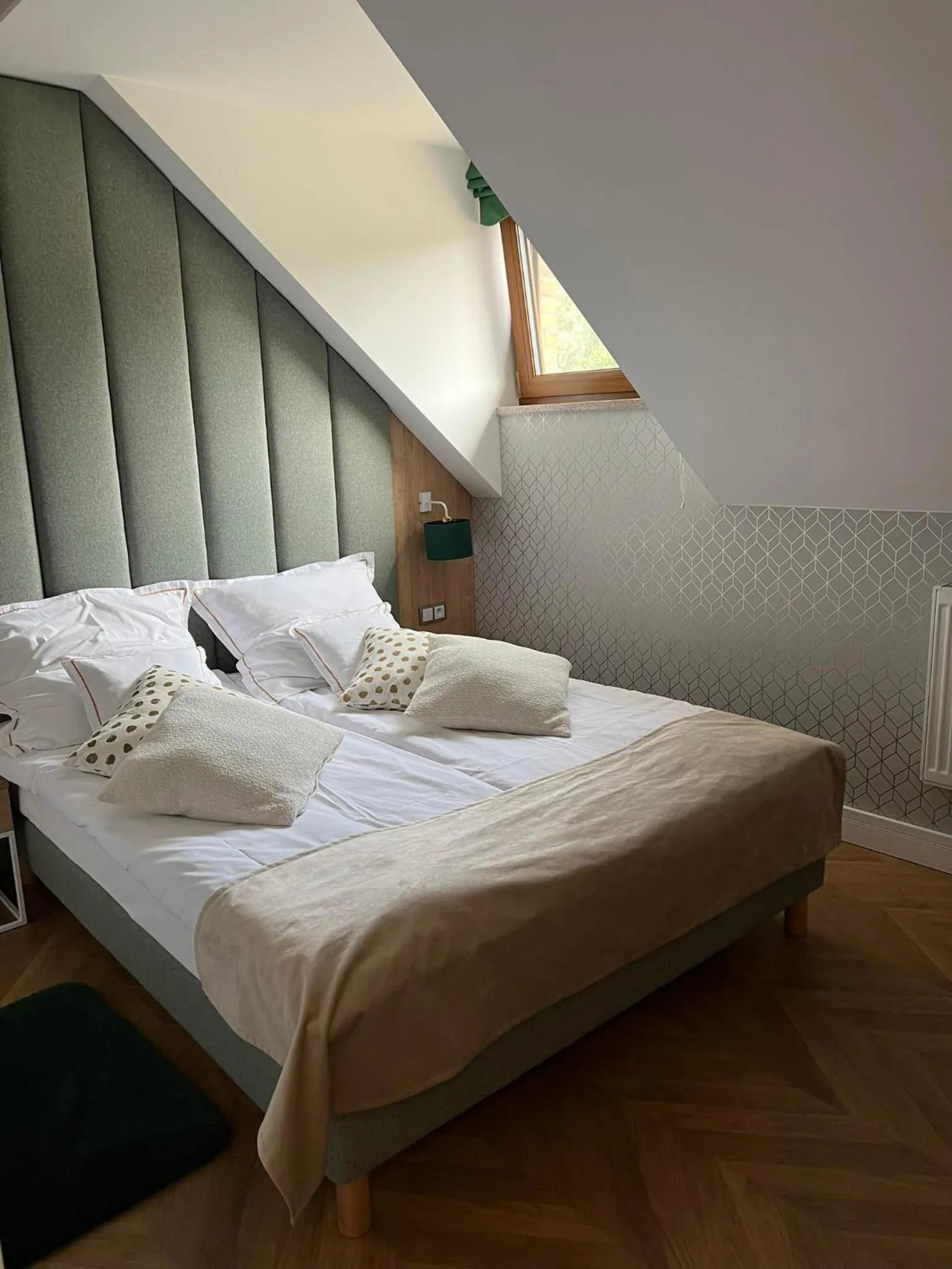 Bed in Hotel Kormoran Resort & SPA