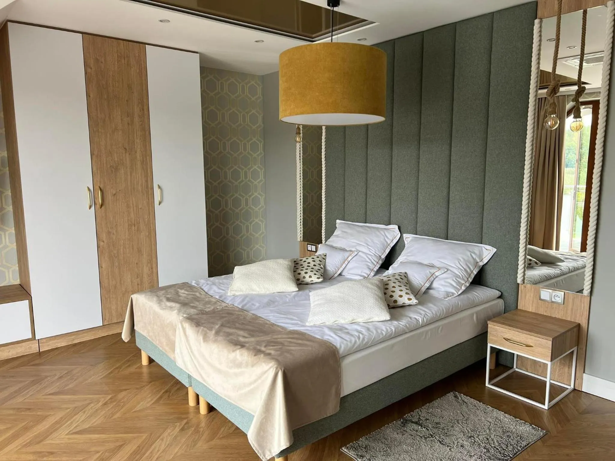 Bed in Hotel Kormoran Resort & SPA