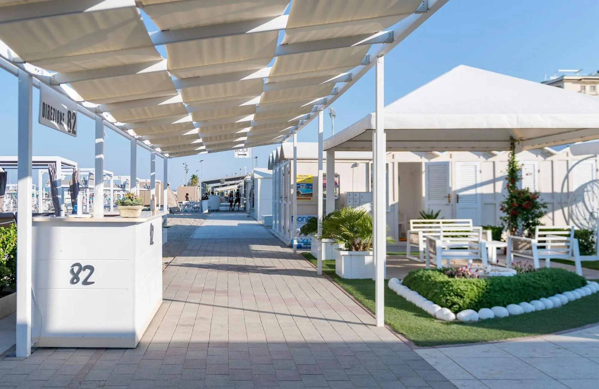 Beach in Hotel Stella