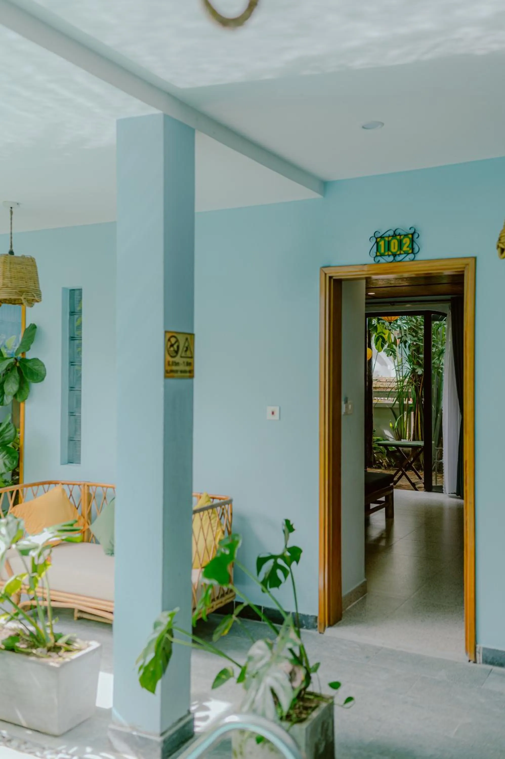 Living room in Villa De Campagne Hoi An- Boutique homestay with pool and family soul